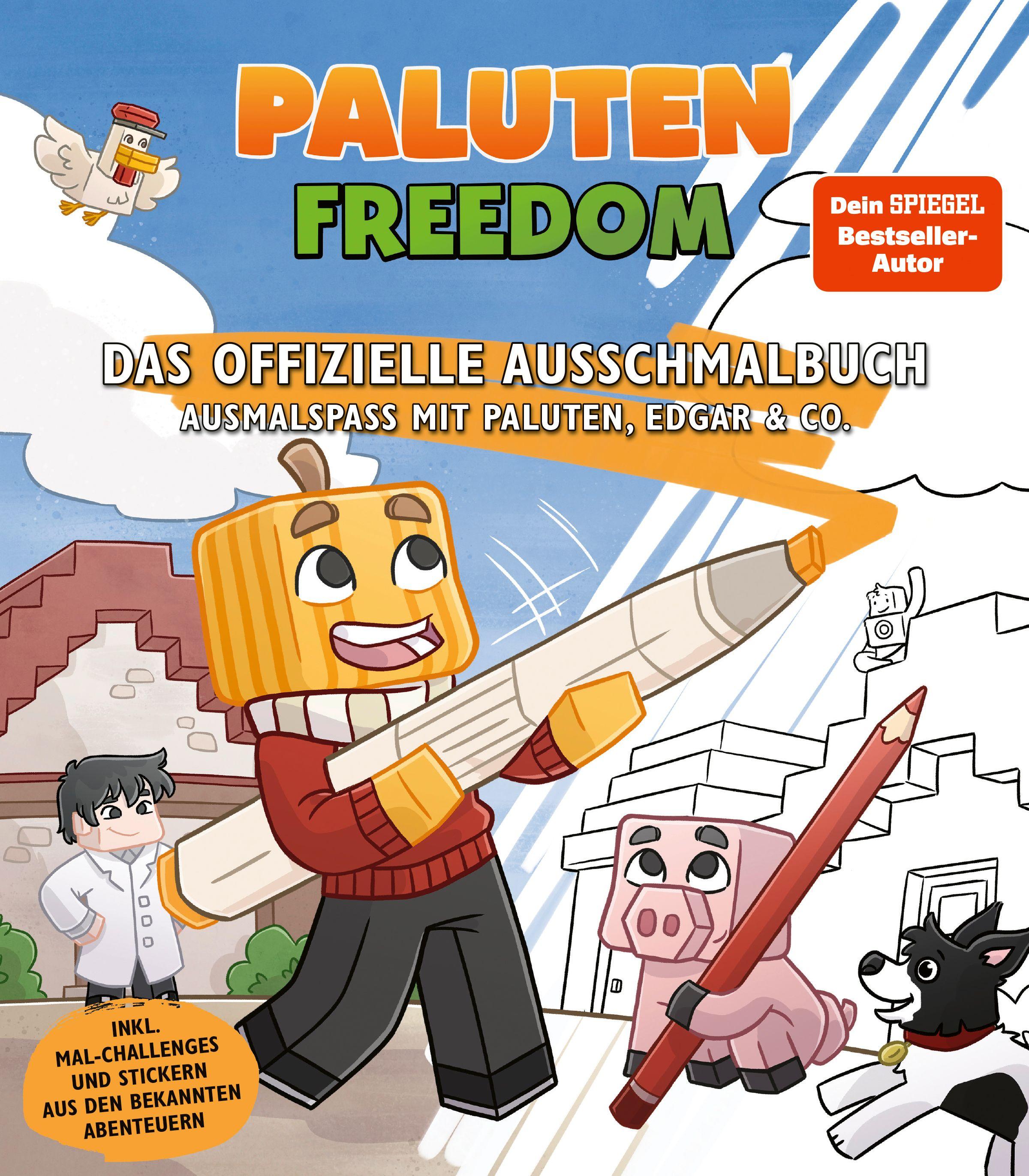 Beispielinhalt (Bild) Das offizielle Ausschmalbuch