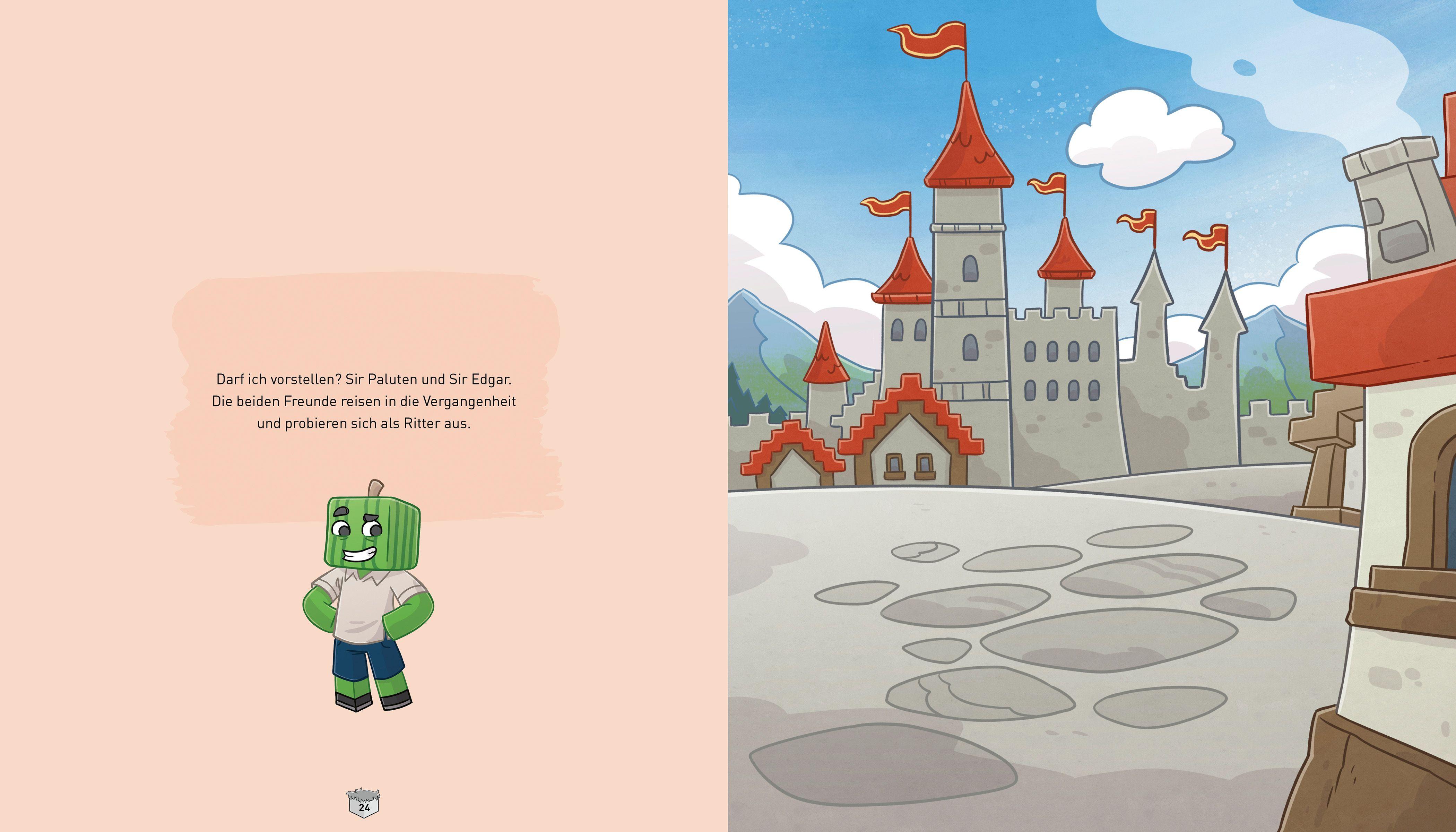 Beispielinhalt (Bild) Das offizielle Ausschmalbuch