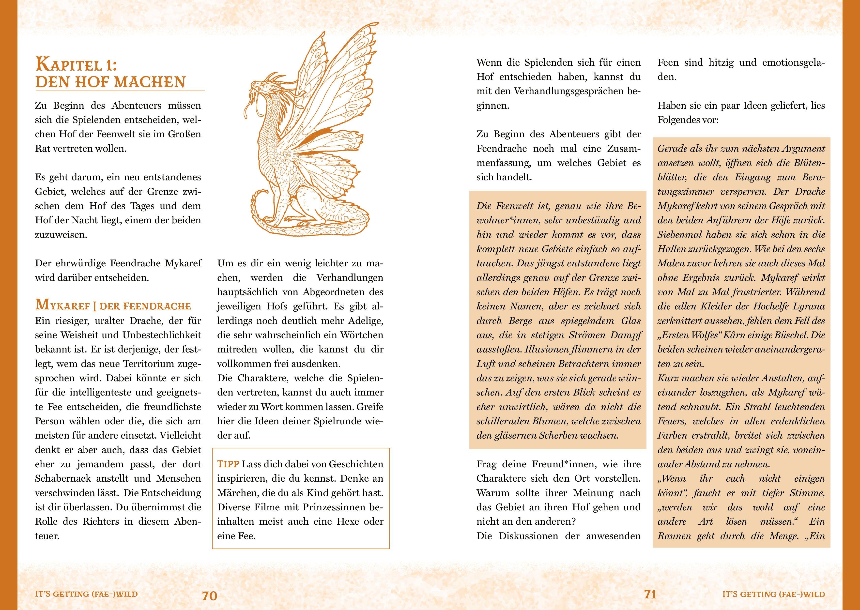 Beispielinhalt (Bild) Dinner & Dice