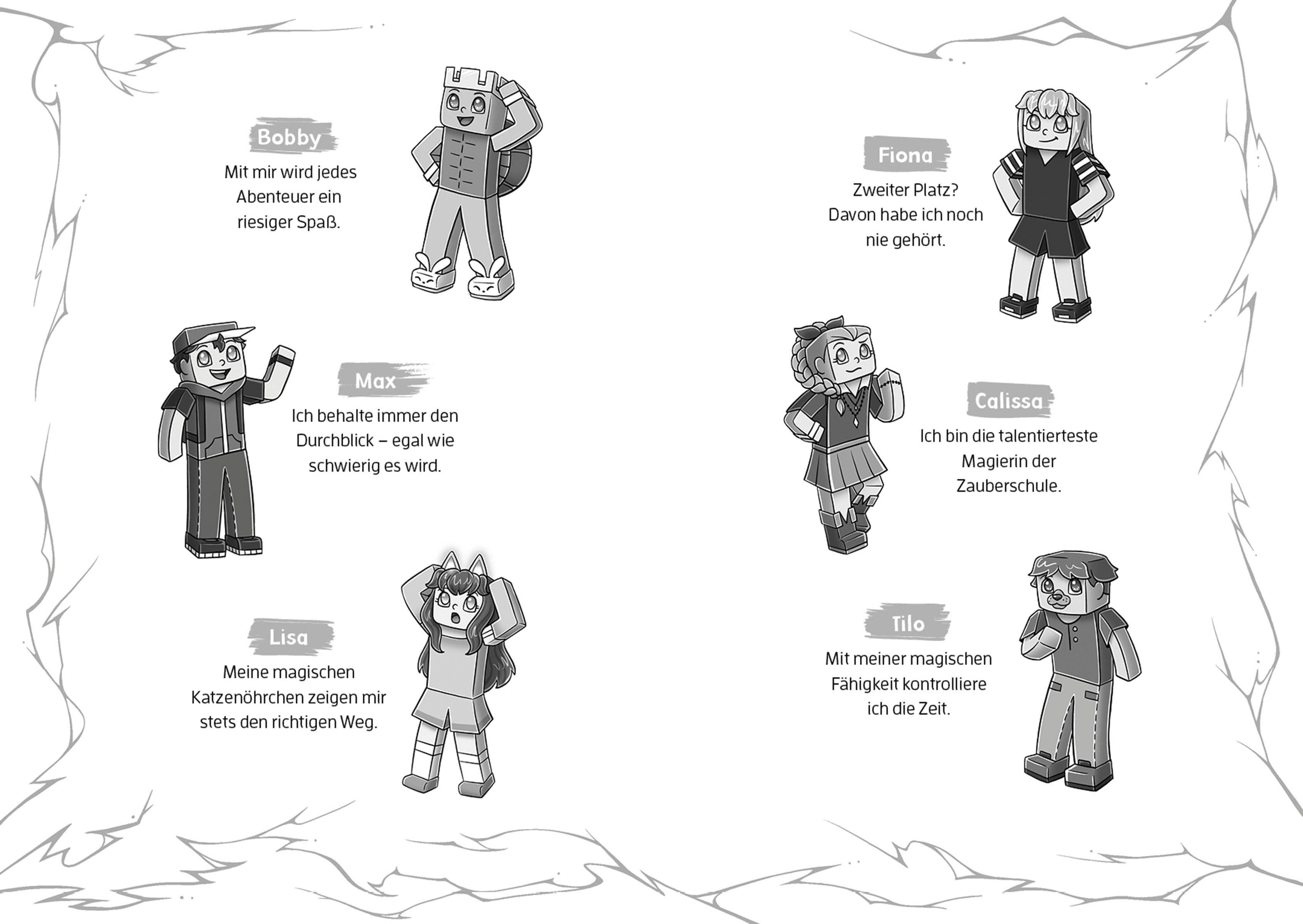 Beispielinhalt (Bild) Bobby & Max - Das Geheimnis der Zauberschule