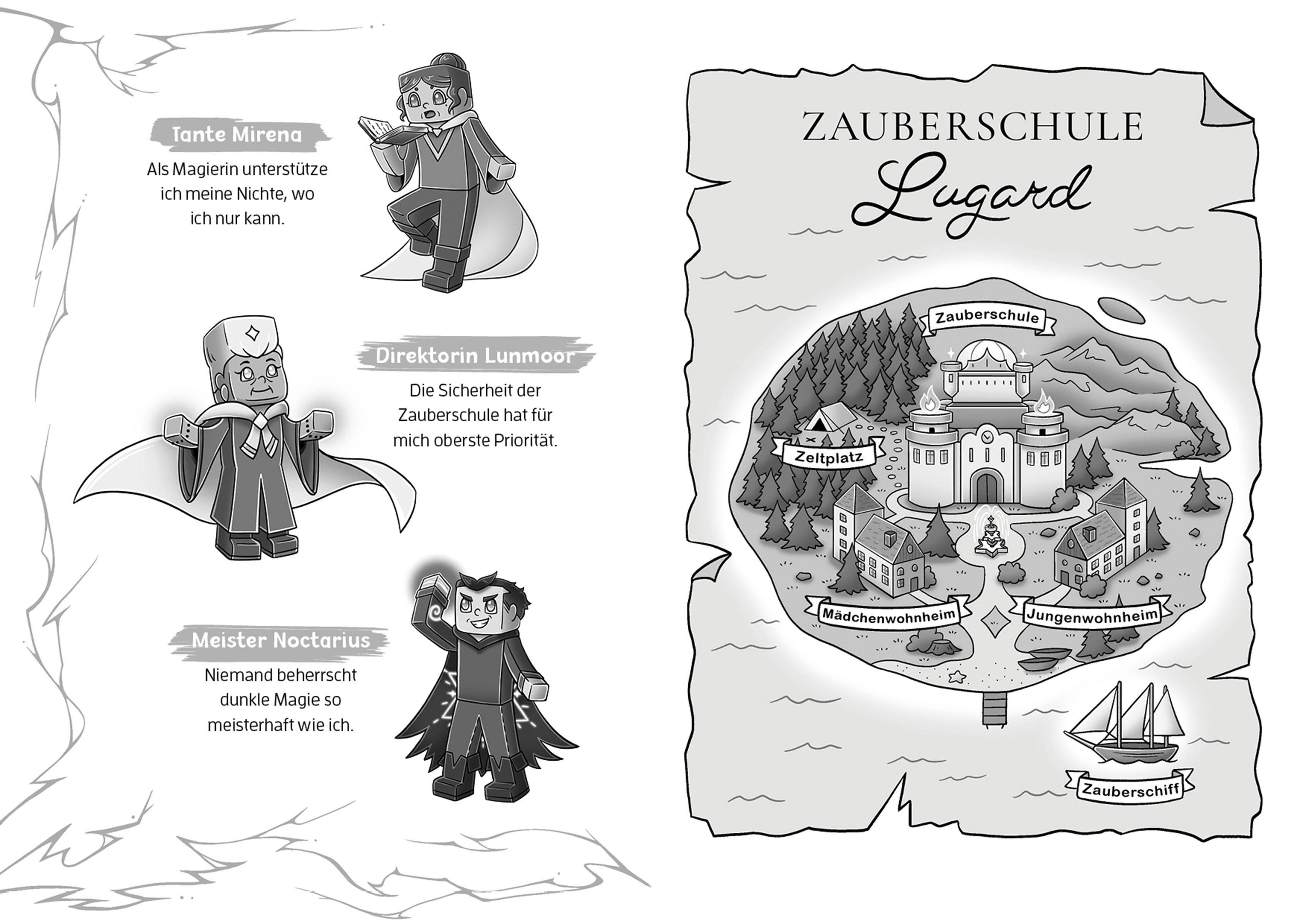 Beispielinhalt (Bild) Bobby & Max - Das Geheimnis der Zauberschule