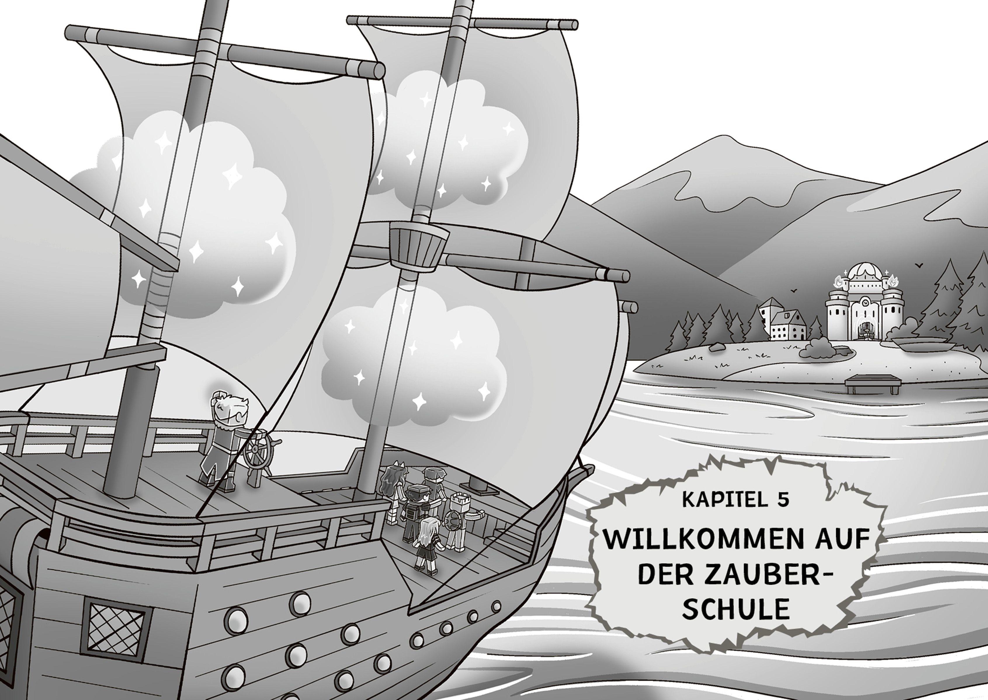 Beispielinhalt (Bild) Bobby & Max - Das Geheimnis der Zauberschule