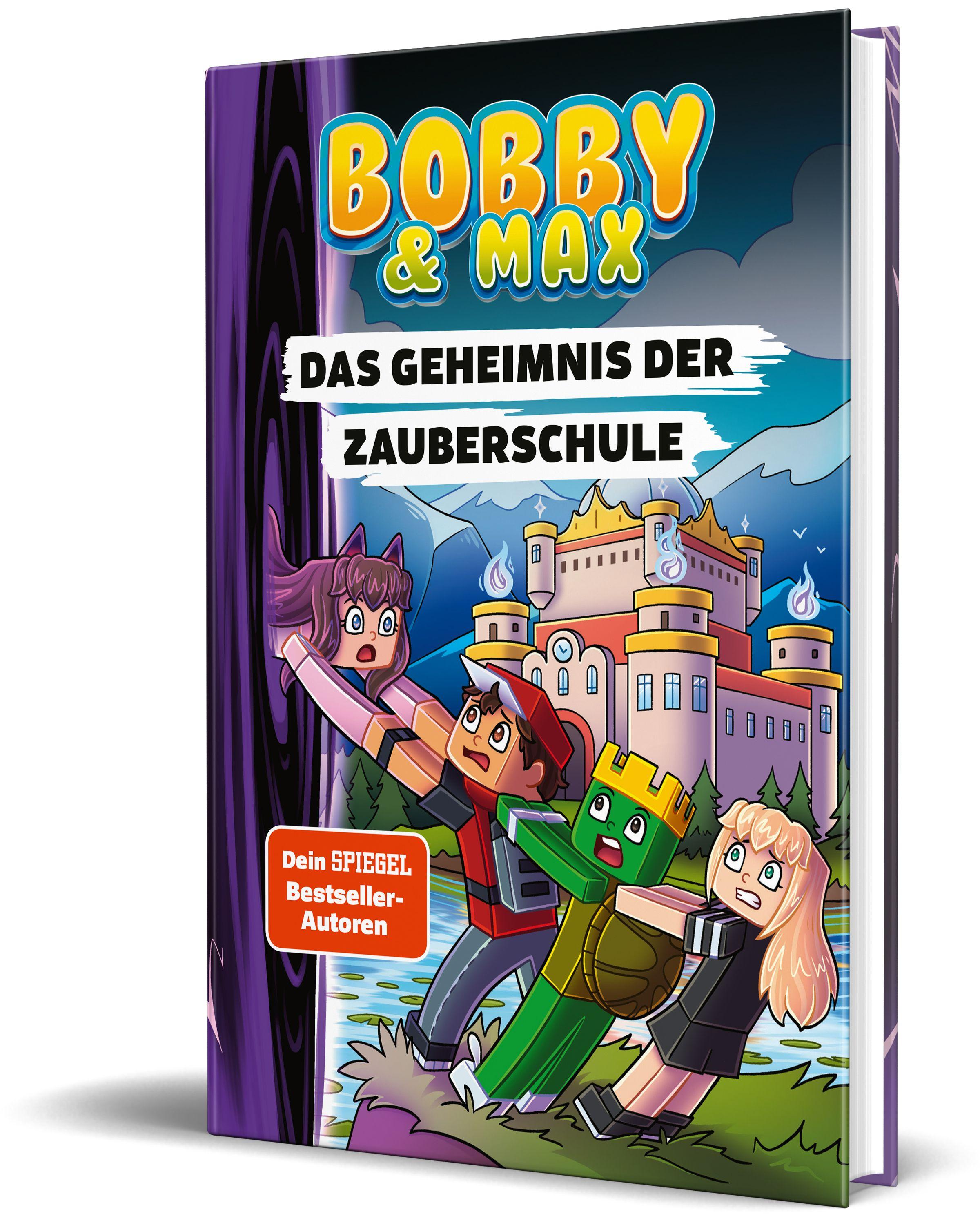 Vorderes Coverbild Bobby & Max - Das Geheimnis der Zauberschule