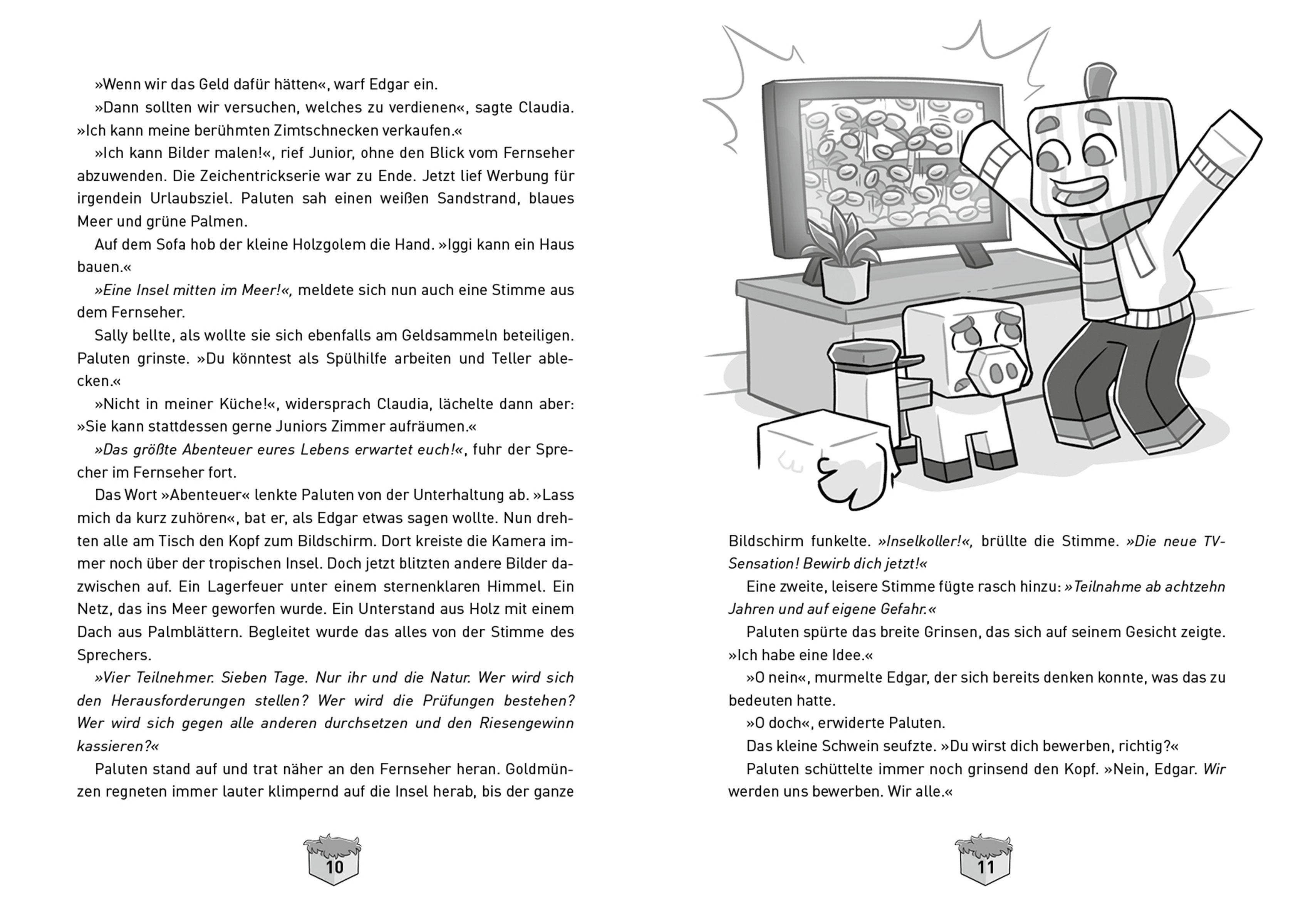 Beispielinhalt (Bild) Gegen die Wildnis Schmadagaskars