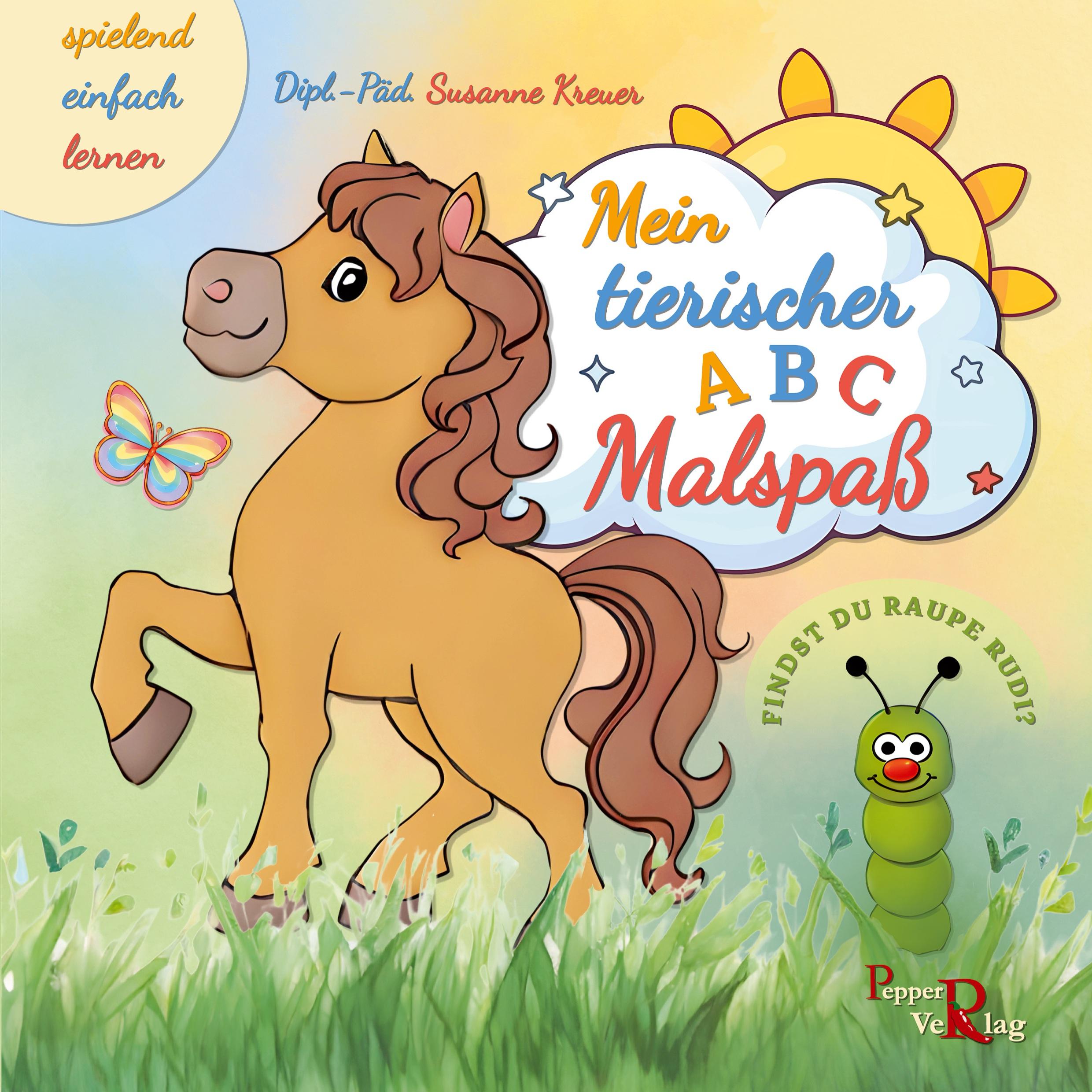 Vorderes Coverbild Mein tierischer ABC Malspaß