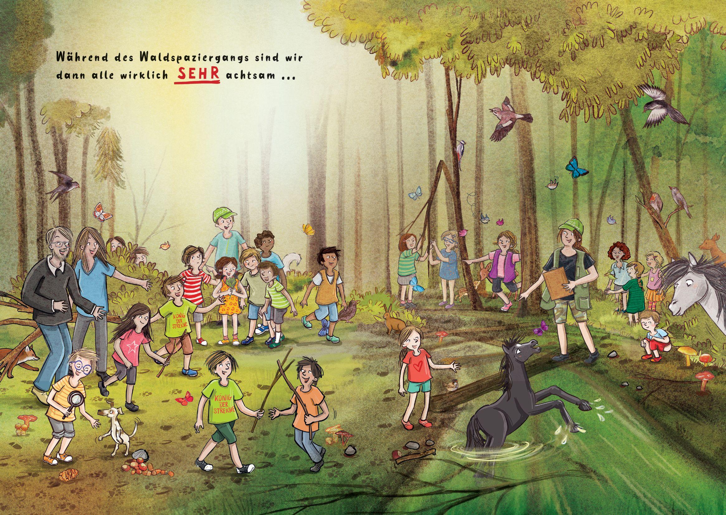 Beispielinhalt (Bild) Zelten mit Juli