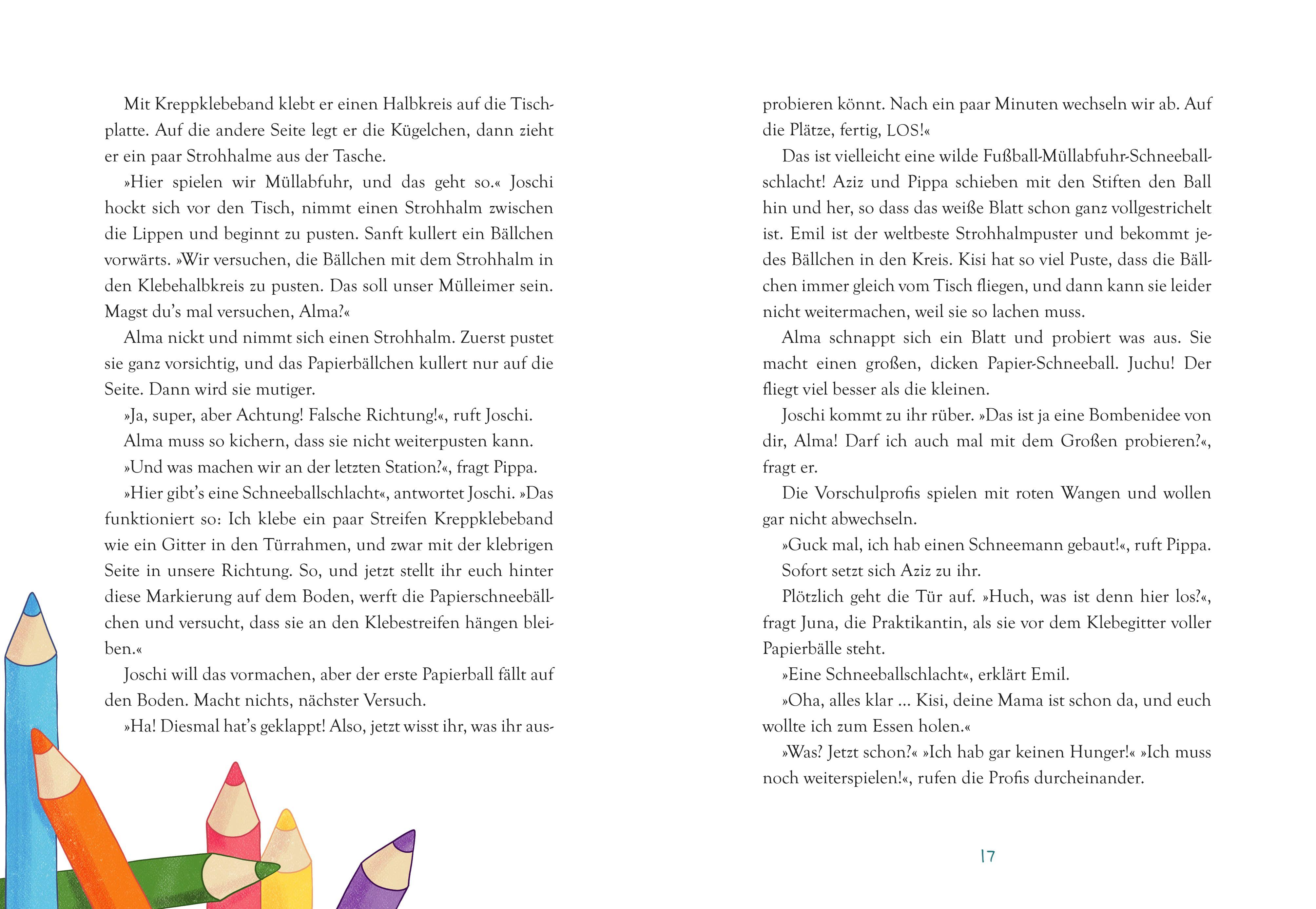 Beispielinhalt (Bild) Die Vorschulprofis: Wir sind die Großen in der Kita