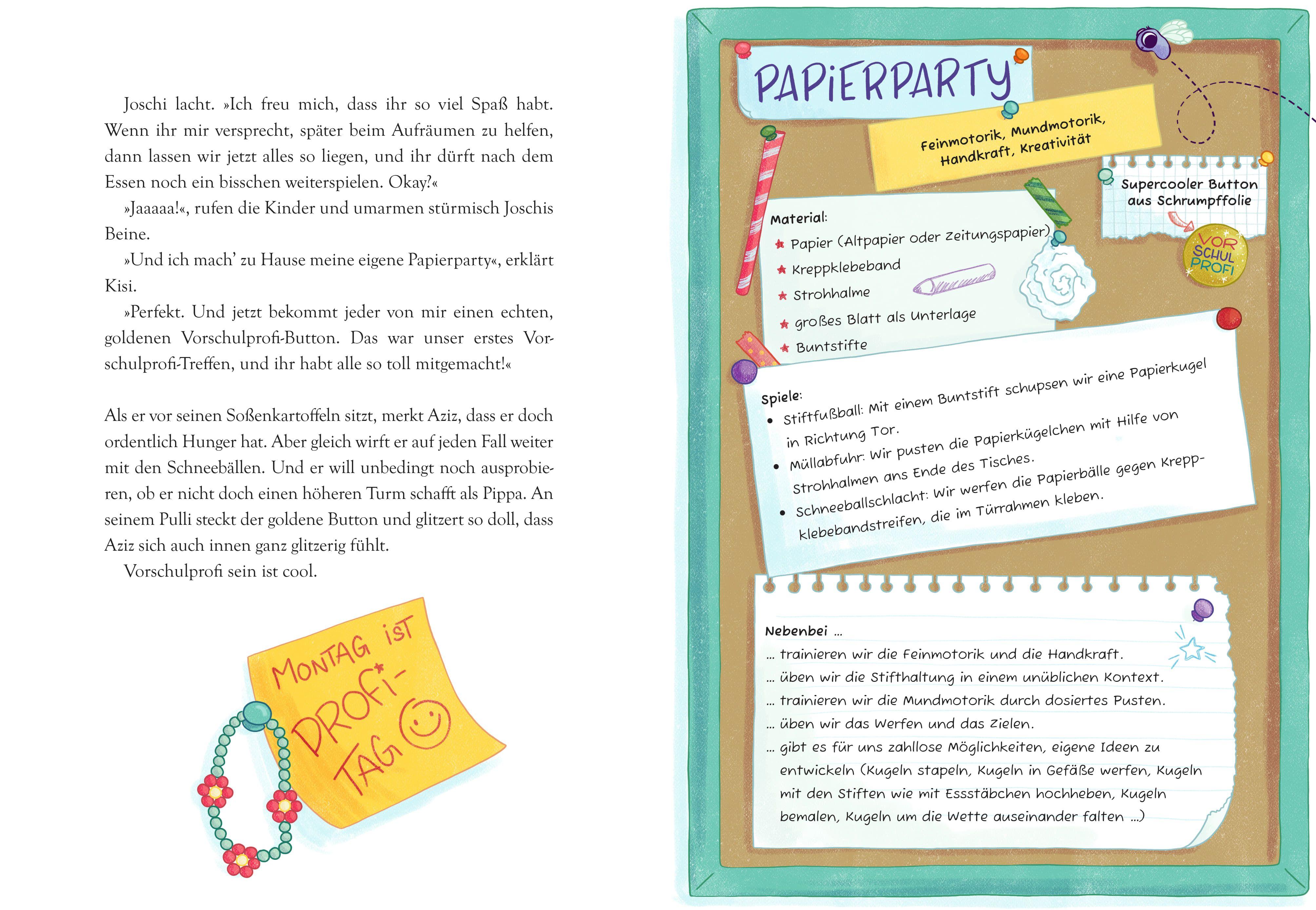 Beispielinhalt (Bild) Die Vorschulprofis: Wir sind die Großen in der Kita