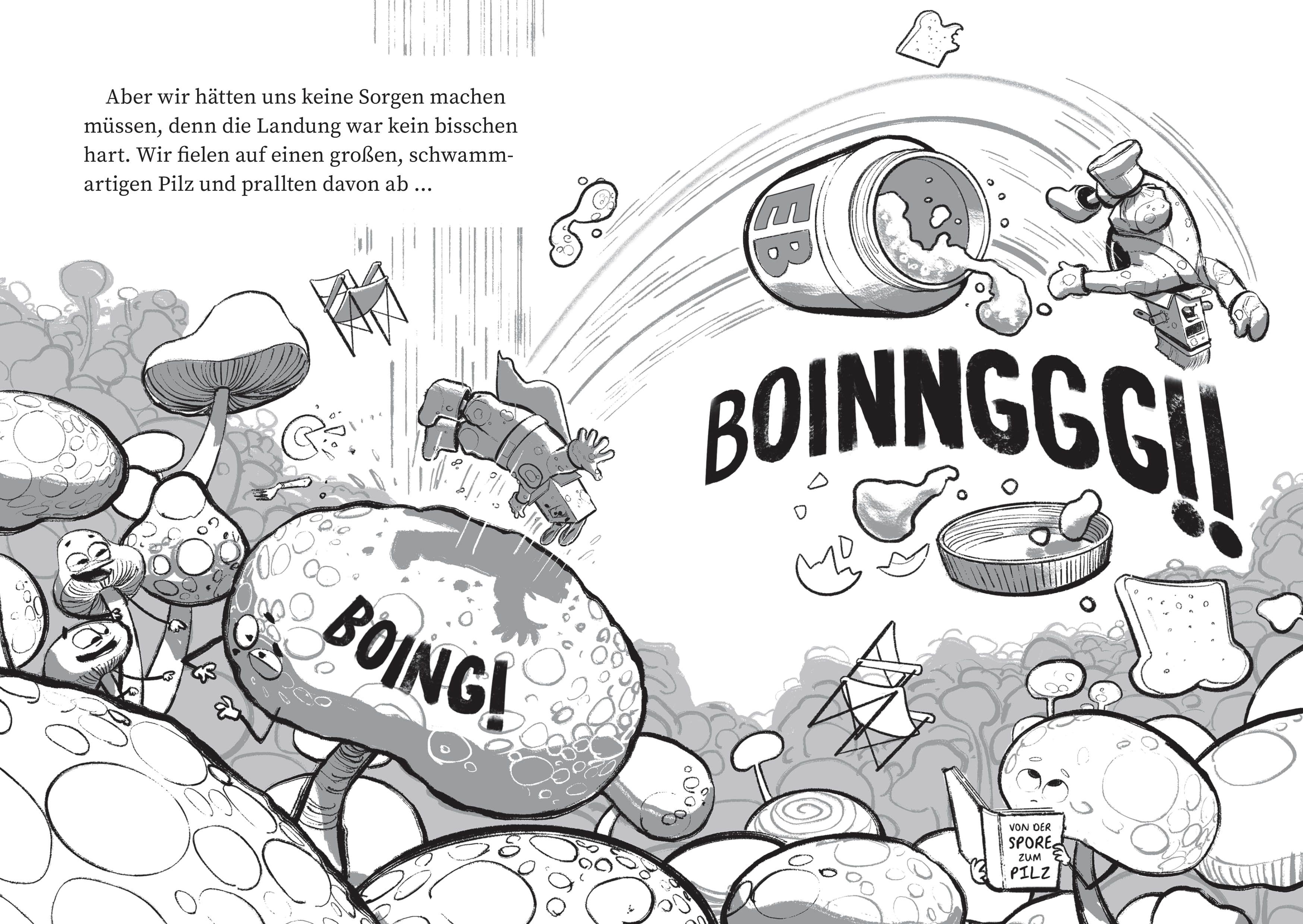 Beispielinhalt (Bild) DU und ICH gegen das Erdnussbuttermonster