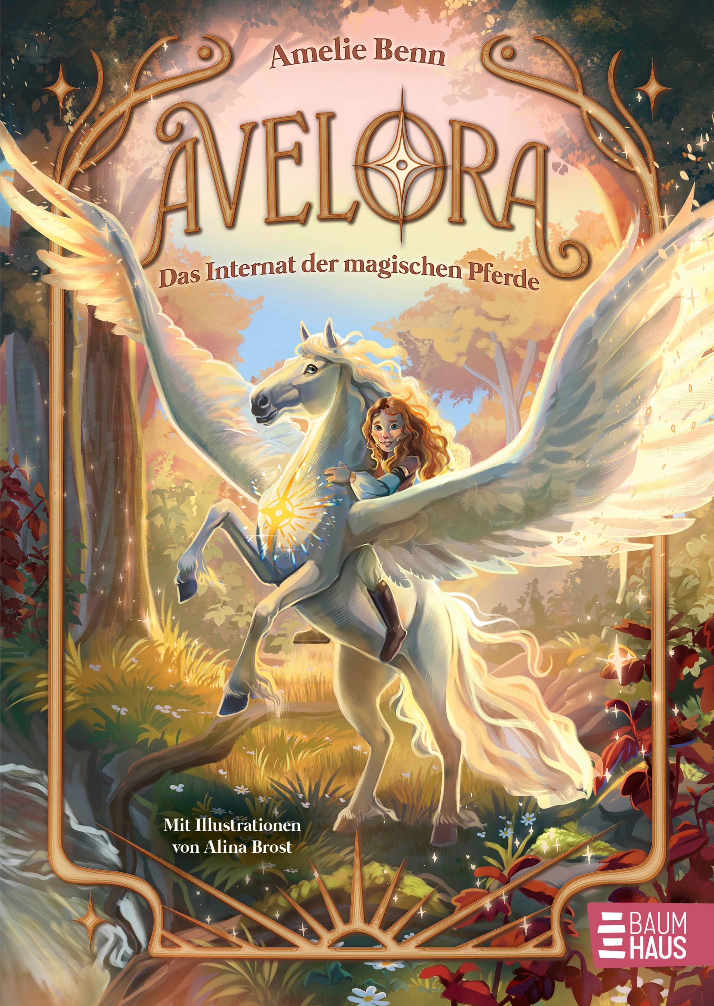 Vorderes Coverbild Avelora - Das Internat der magischen Pferde