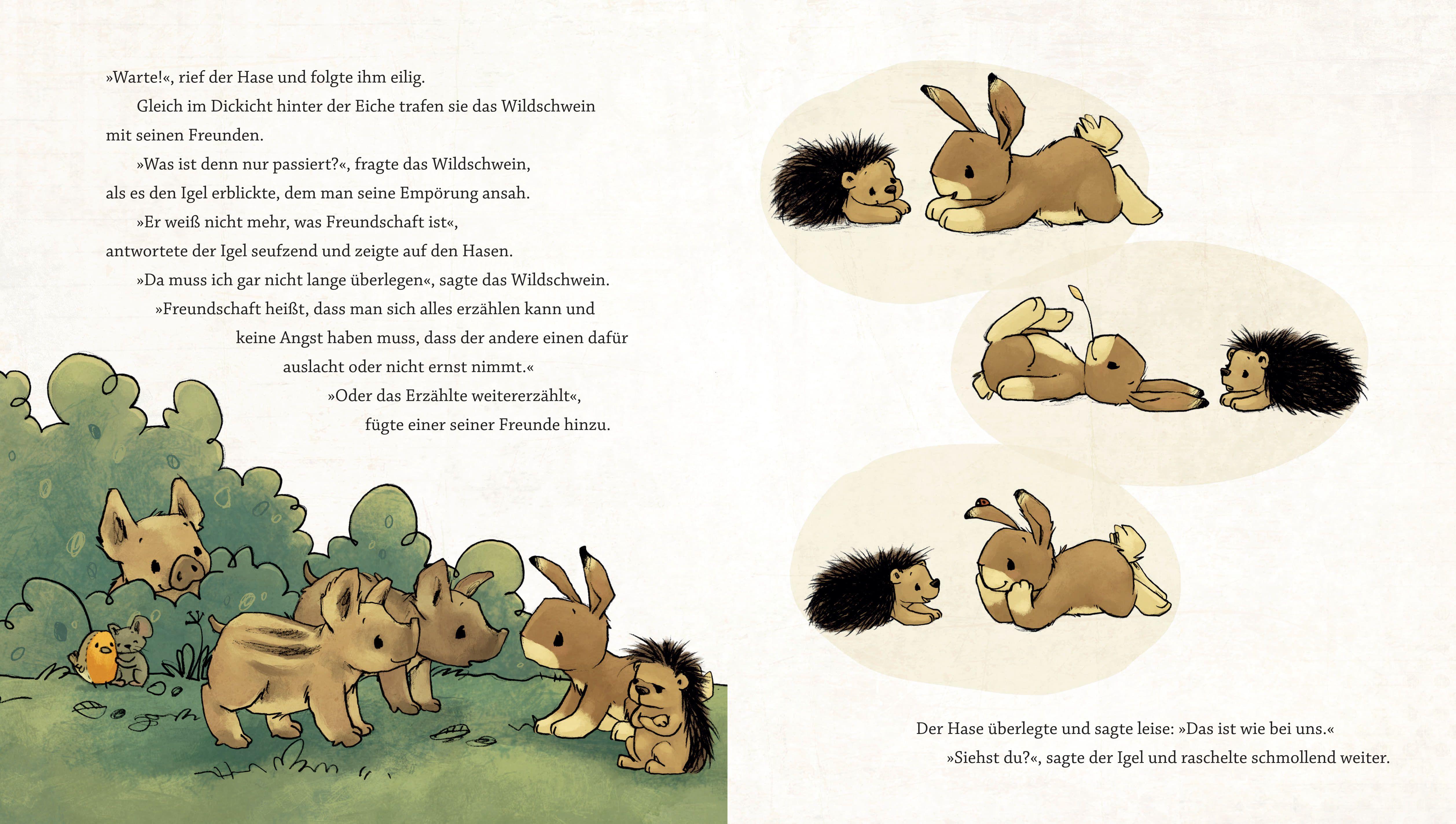 Beispielinhalt (Bild) Sagst du mir, was Freundschaft ist?