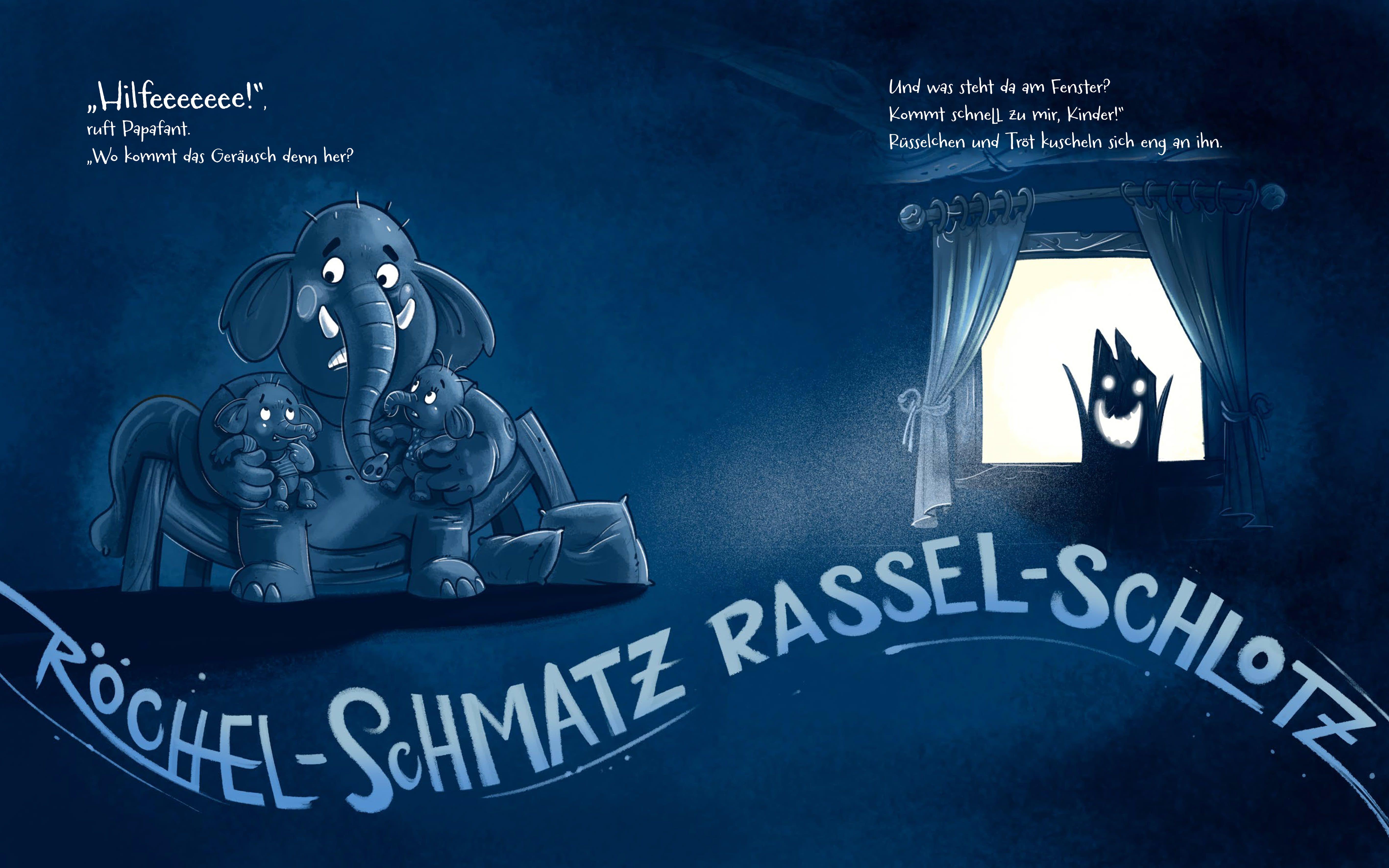 Beispielinhalt (Bild) Papafant - Angst im Dunkeln? Ich doch nicht!