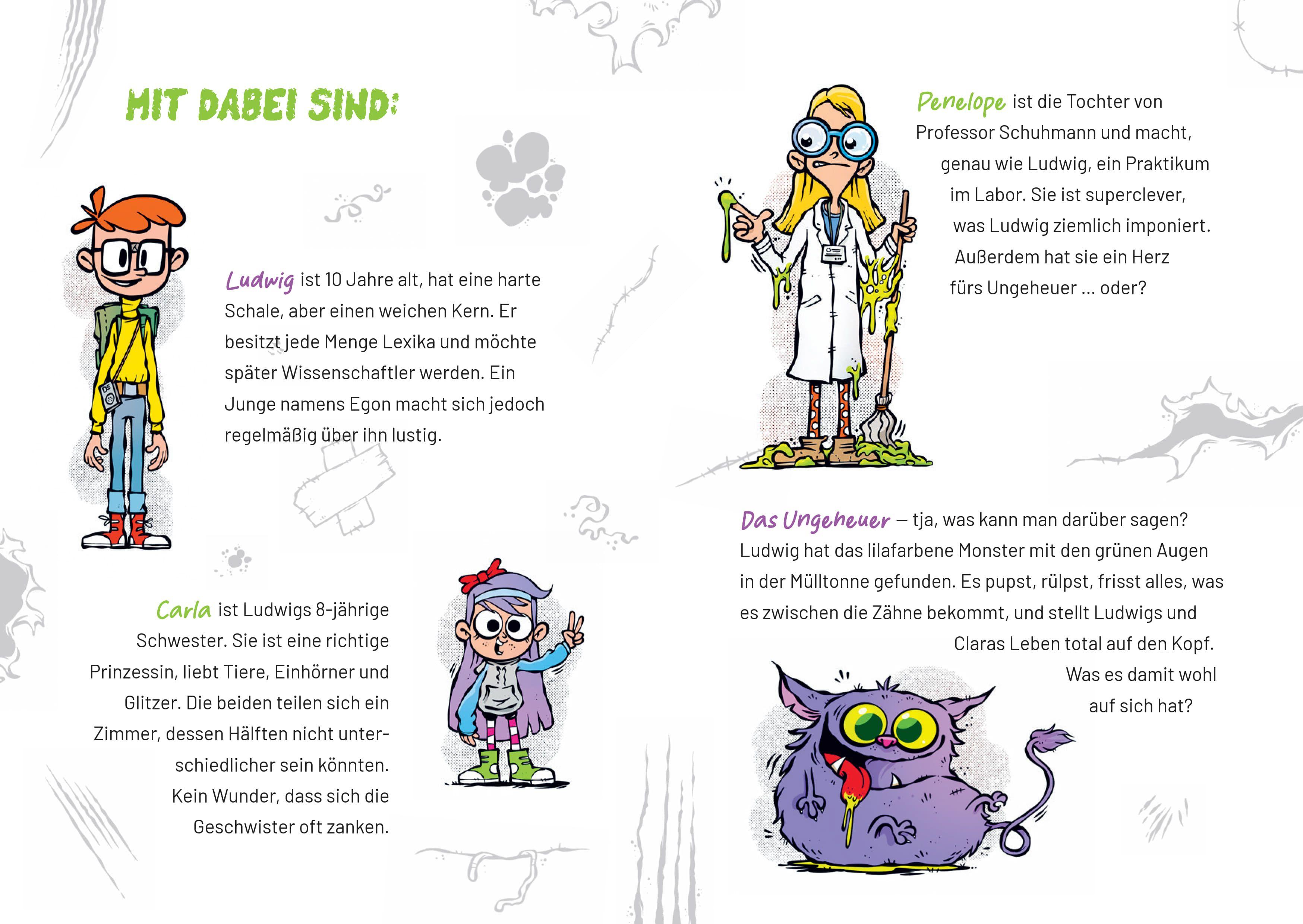 Beispielinhalt (Bild) Ungeheuer böse (Band 3)