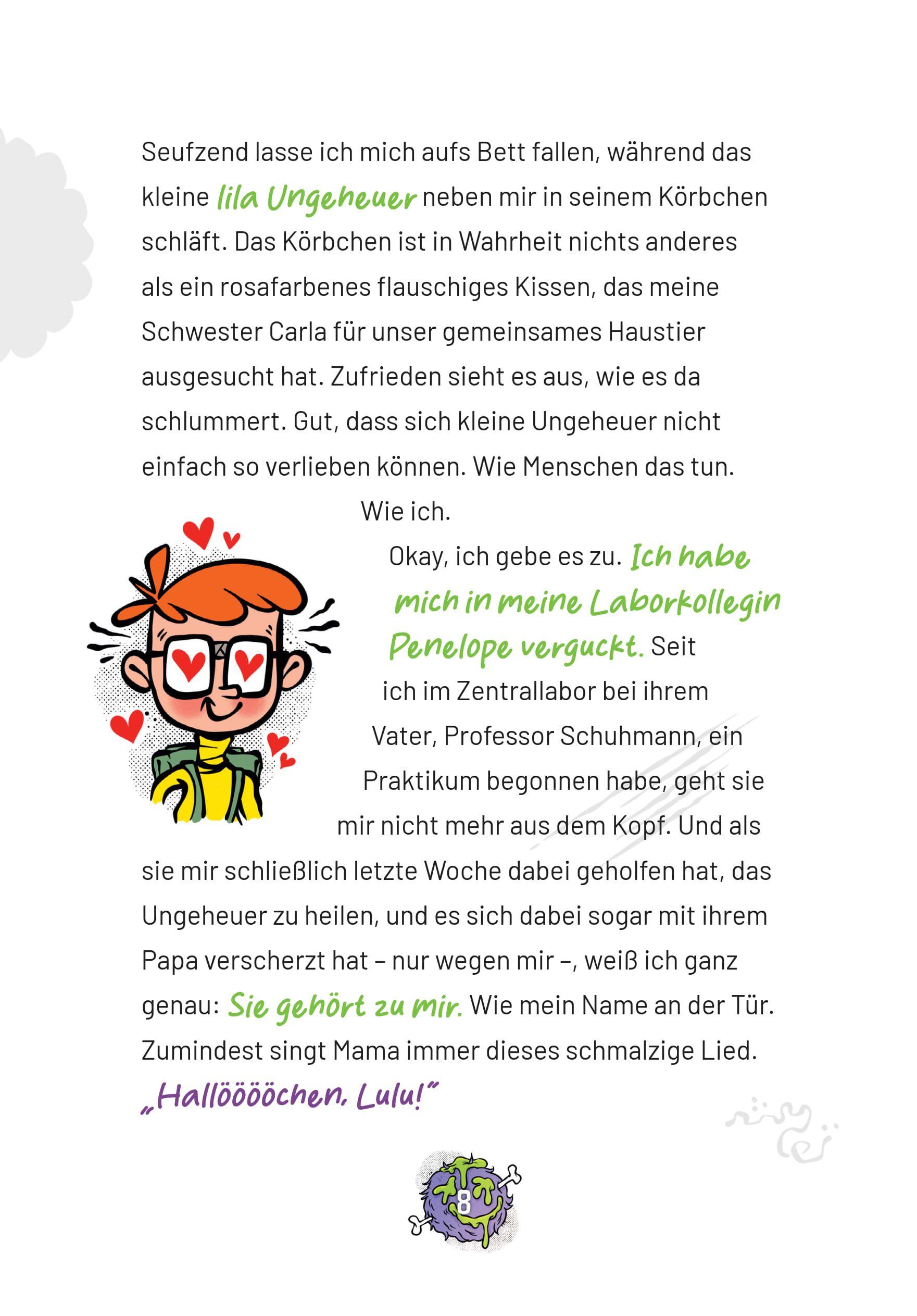 Beispielinhalt (Bild) Ungeheuer böse (Band 3)