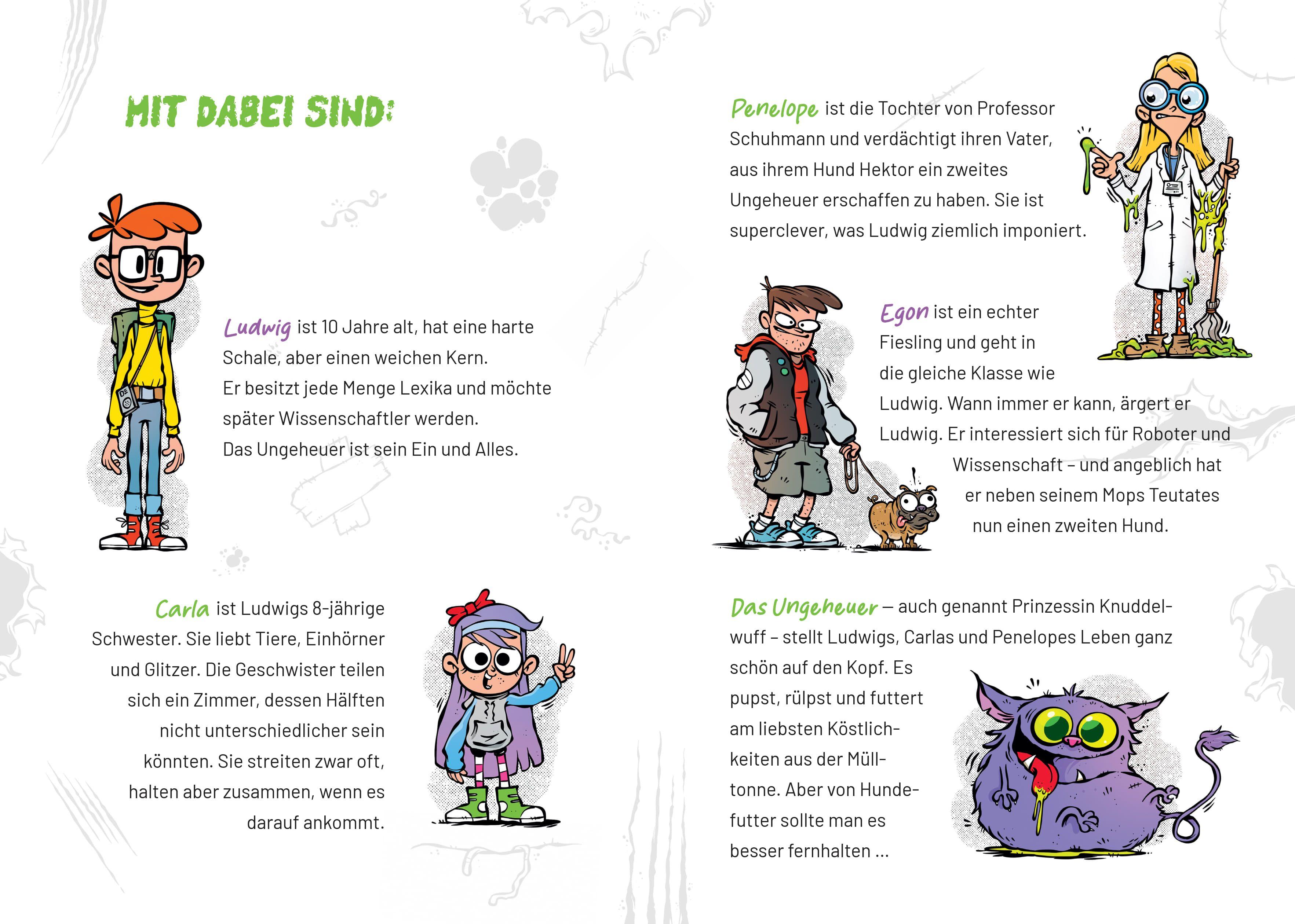 Beispielinhalt (Bild) Ungeheuer böse (Band 3)