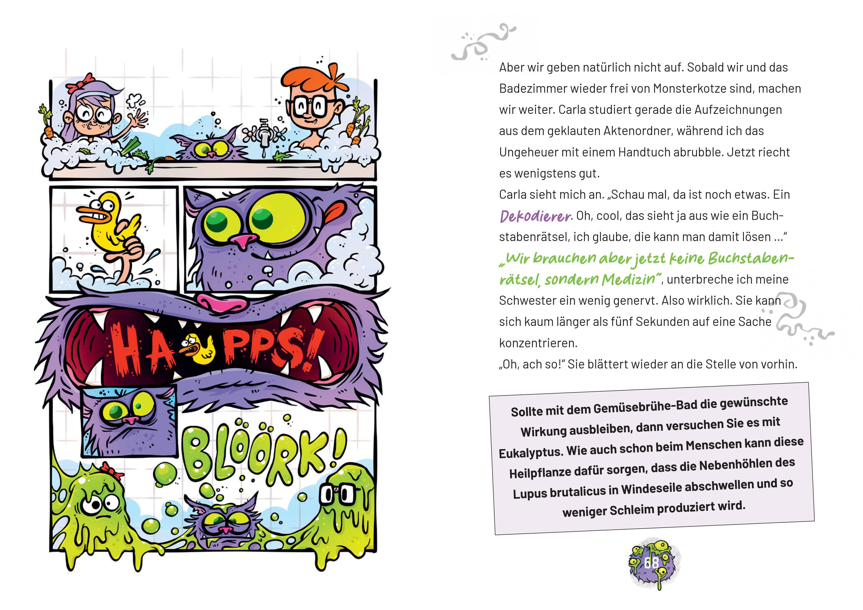 Beispielinhalt (Bild) Ungeheuer böse (Band 3)