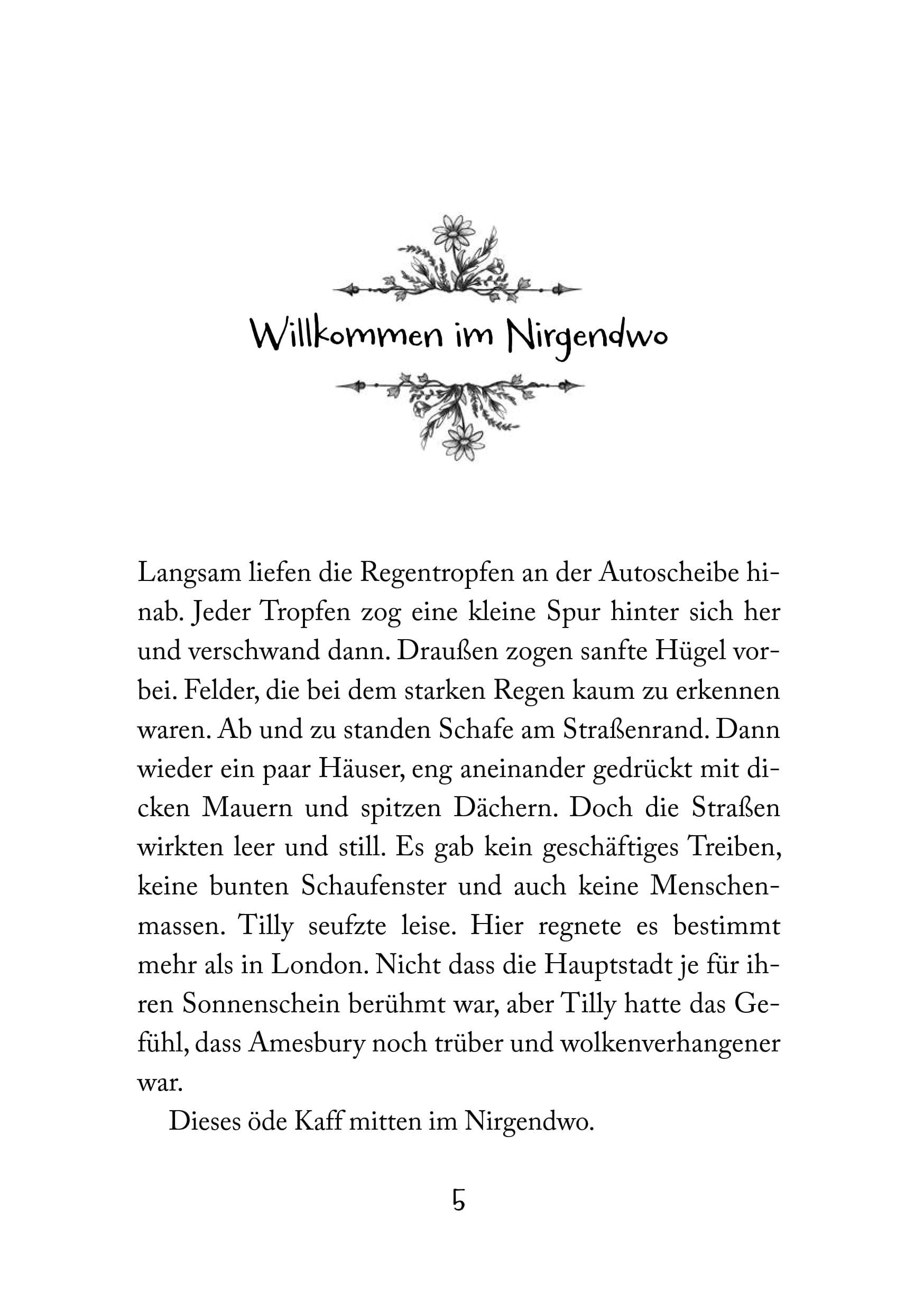 Beispielinhalt (Bild) Tilly Evermore und der Ruf der ewigen Steine