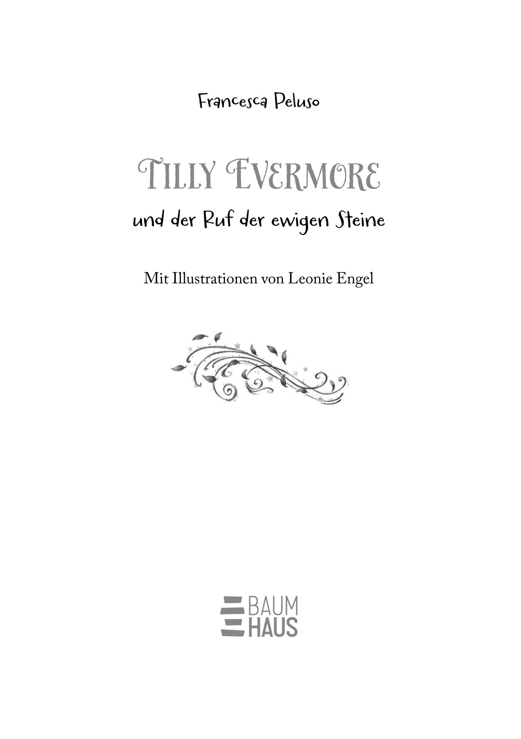 Beispielinhalt (Bild) Tilly Evermore und der Ruf der ewigen Steine