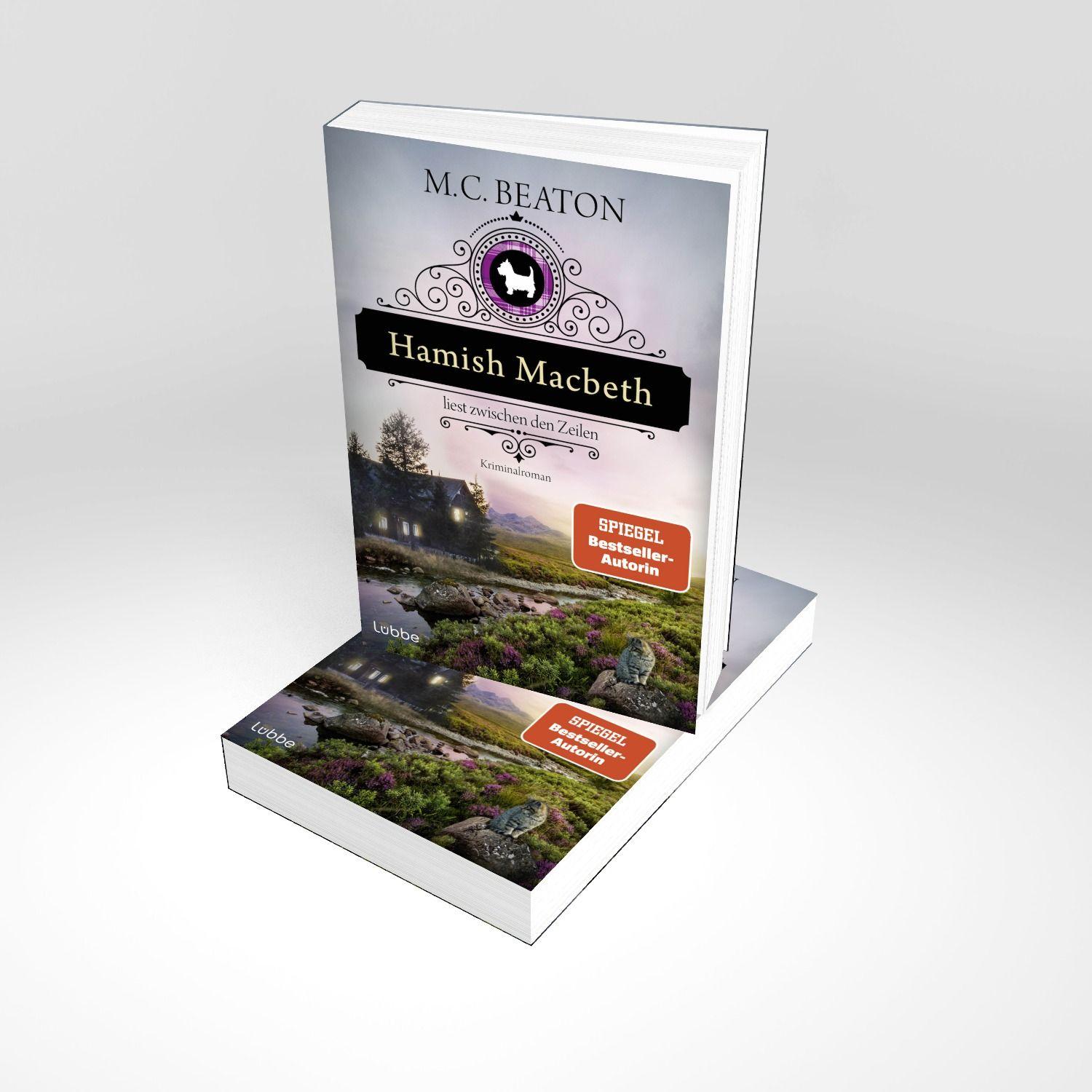 Beispielinhalt (Bild) Hamish Macbeth liest zwischen den Zeilen