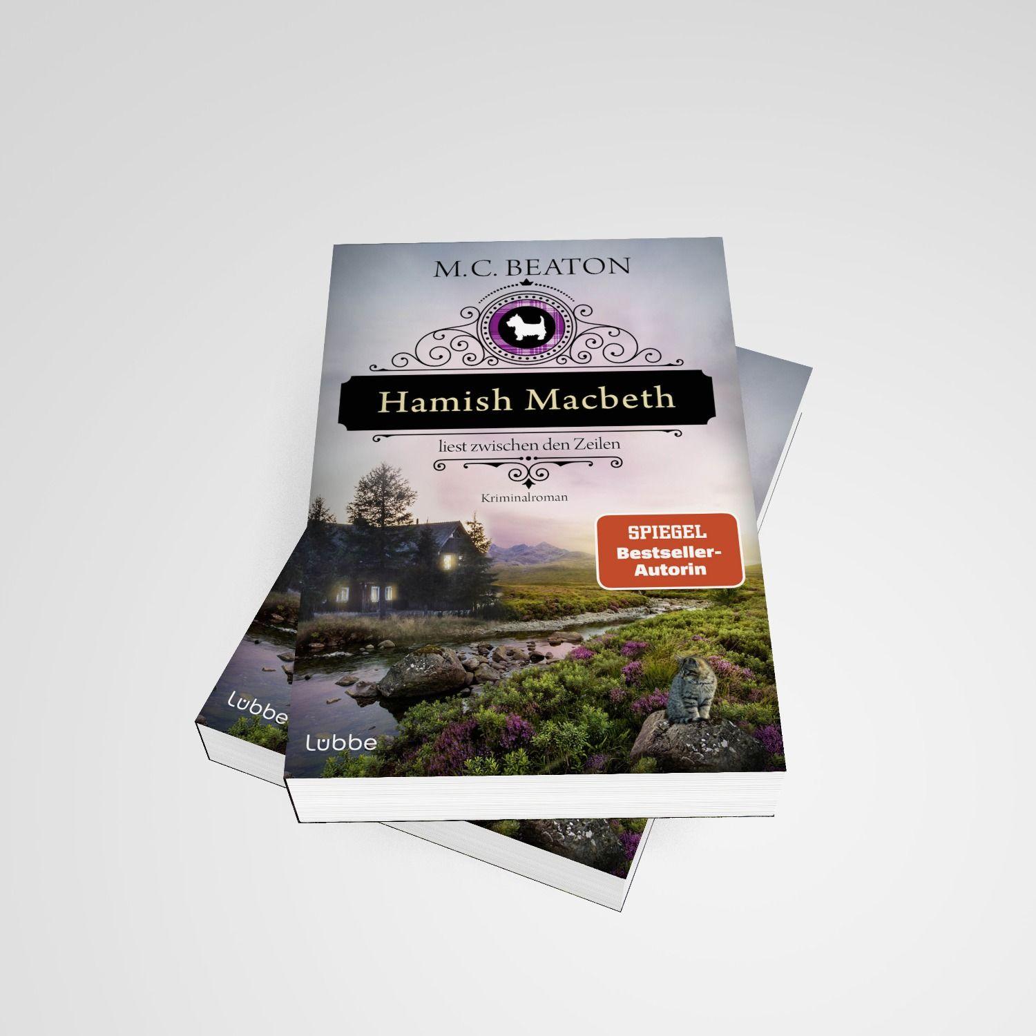 Beispielinhalt (Bild) Hamish Macbeth liest zwischen den Zeilen