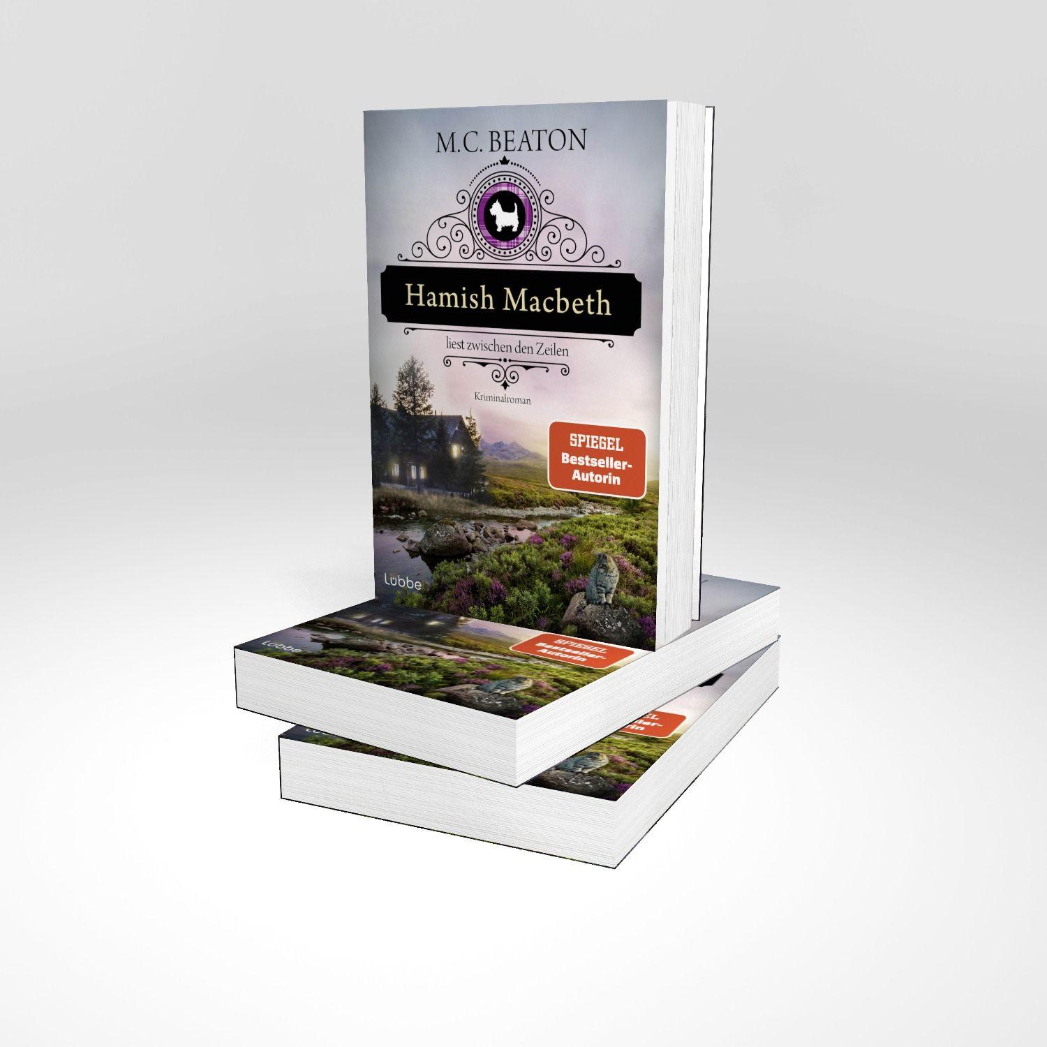 Beispielinhalt (Bild) Hamish Macbeth liest zwischen den Zeilen