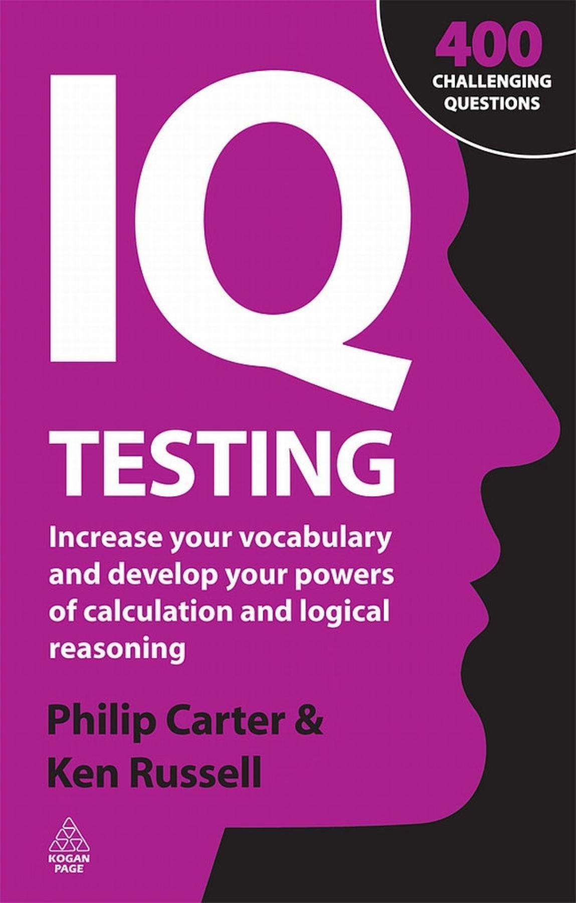 Vorderes Coverbild IQ Testing