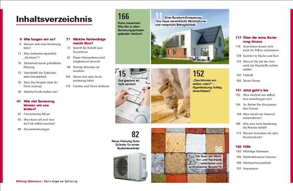 Beispielinhalt (Bild) Keine Angst vor Sanierung