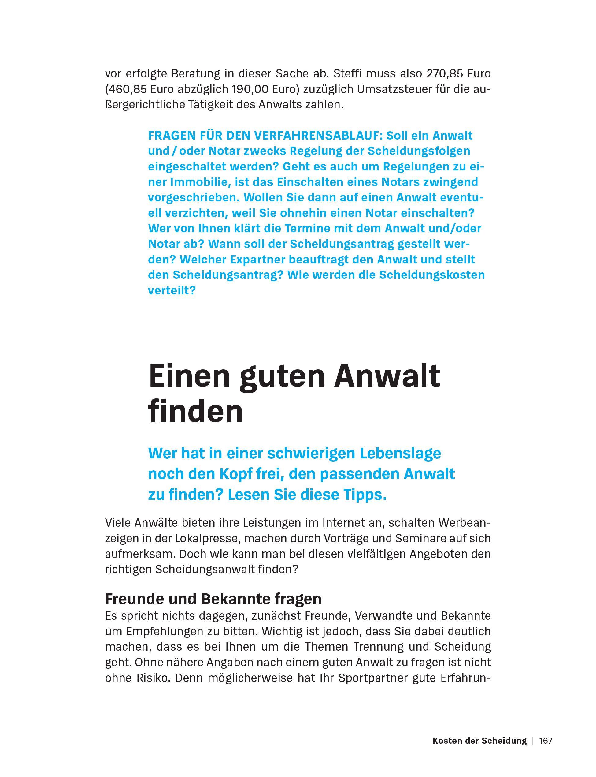 Beispielinhalt (Bild) Hilfe bei Scheidung und Trennung