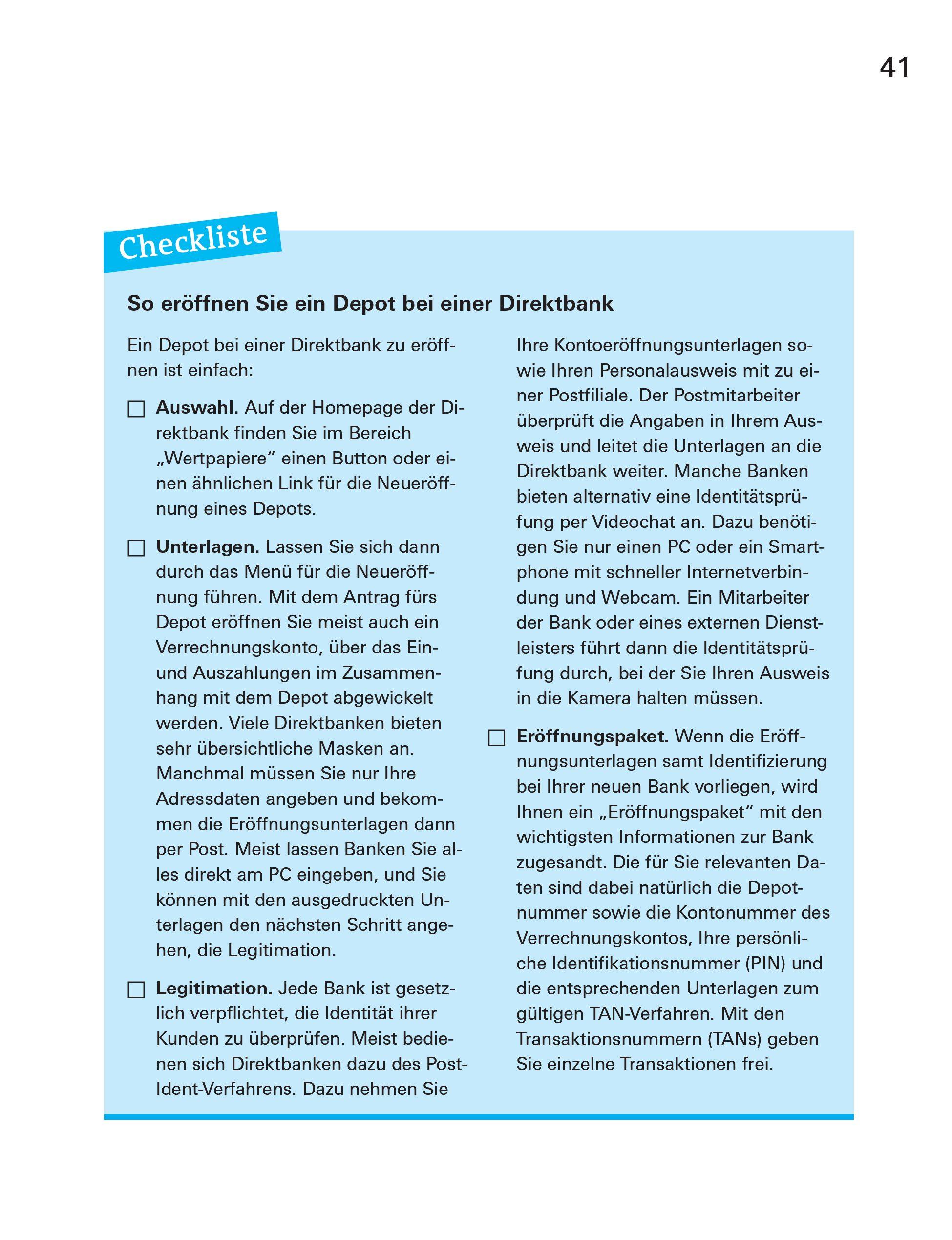 Beispielinhalt (Bild) Alles über Aktien