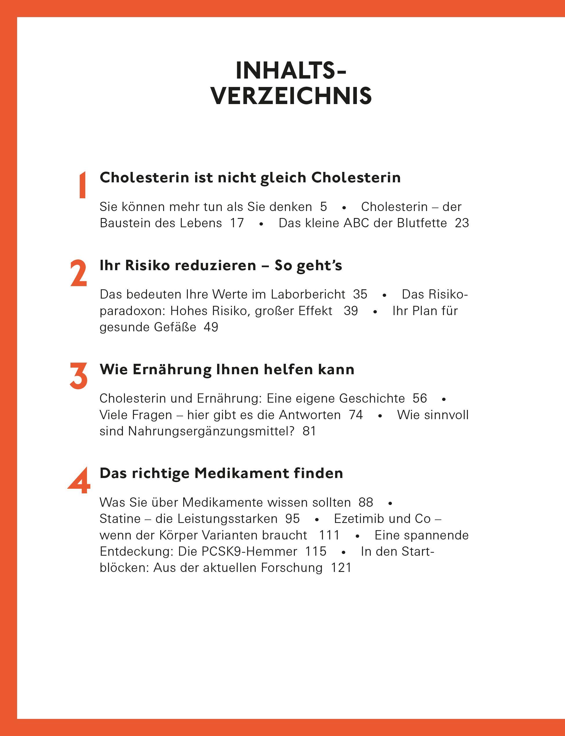 Beispielinhalt (Bild) Runter mit dem Cholesterin