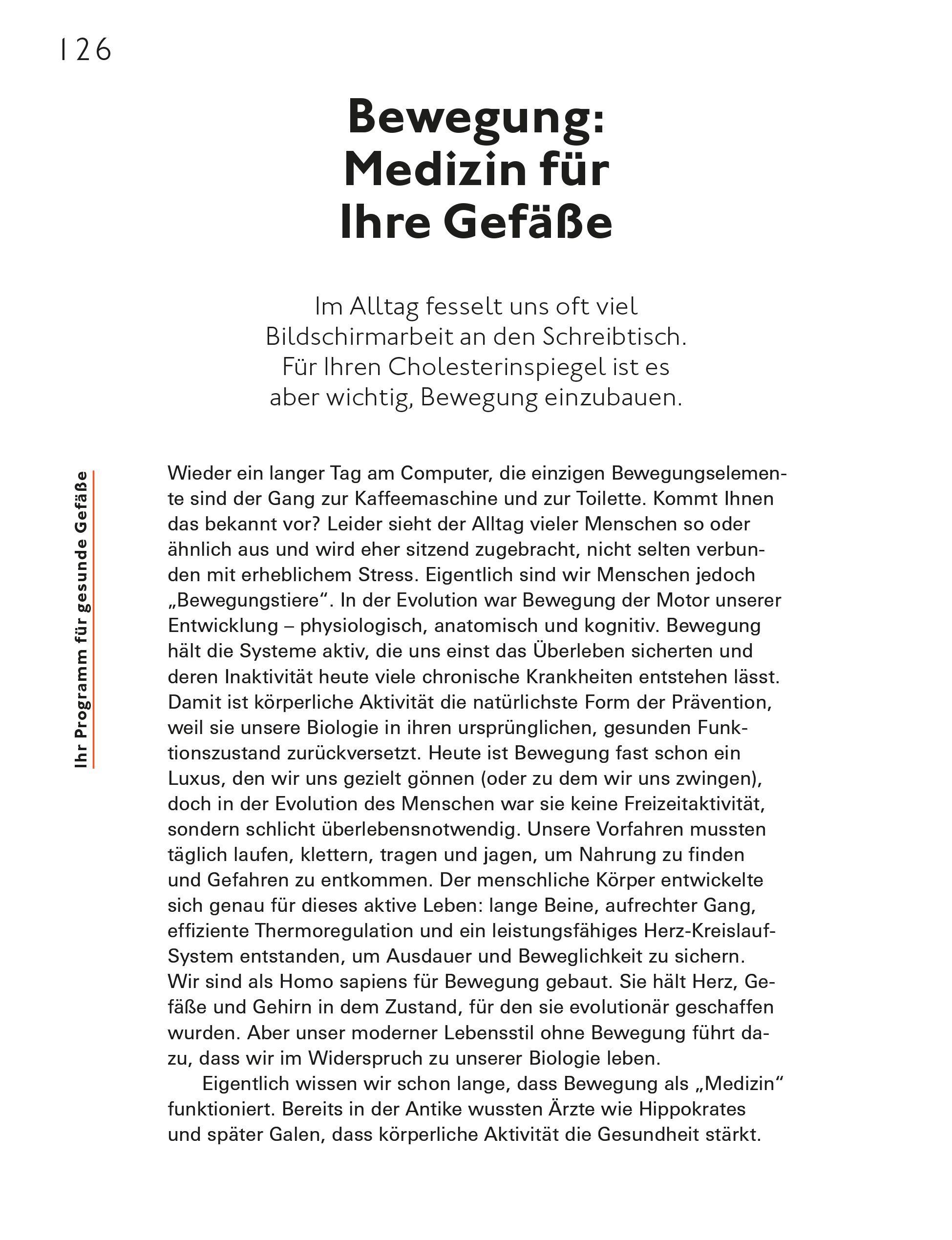 Beispielinhalt (Bild) Runter mit dem Cholesterin