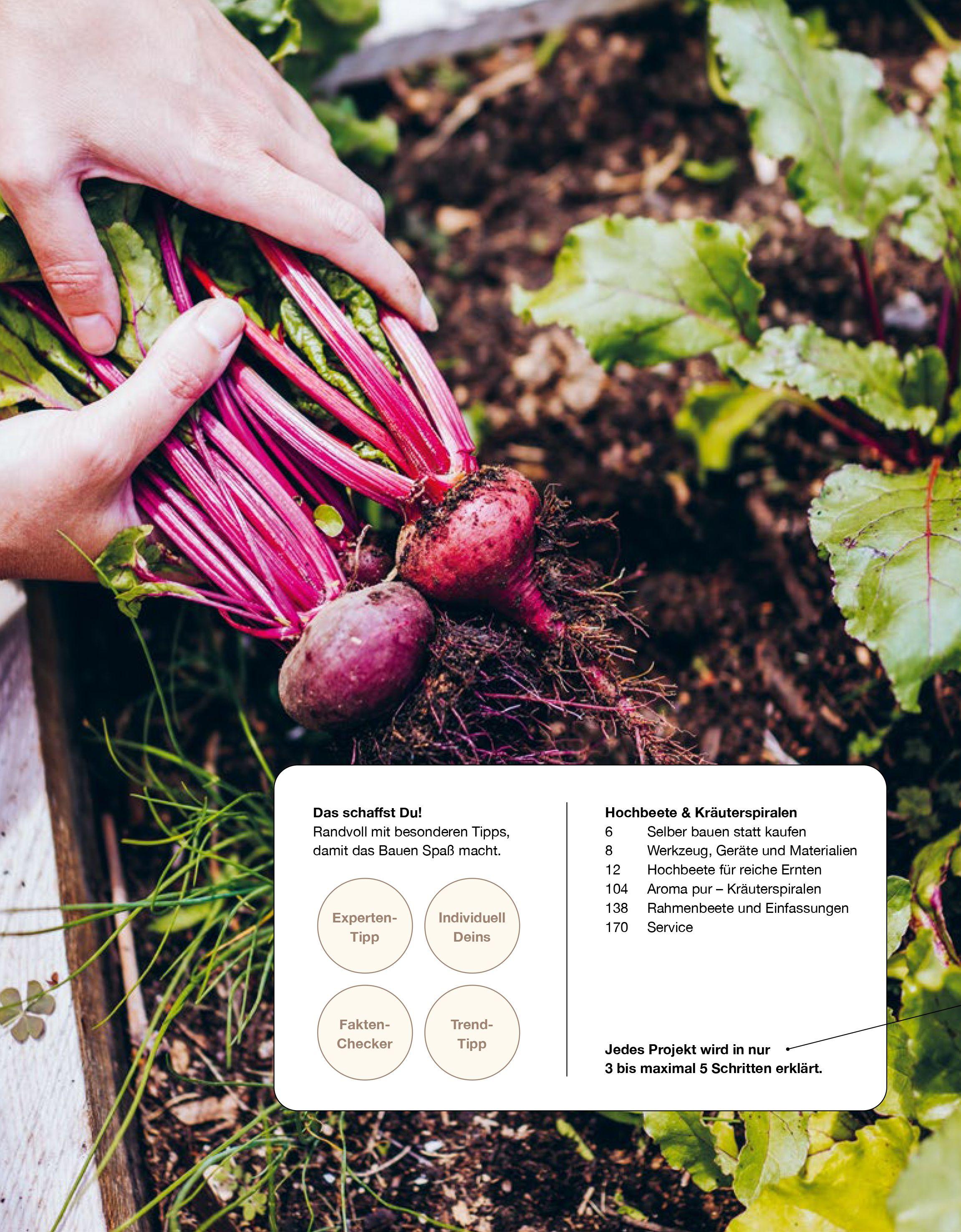 Beispielinhalt (Bild) Hochbeete & Kräuterspiralen