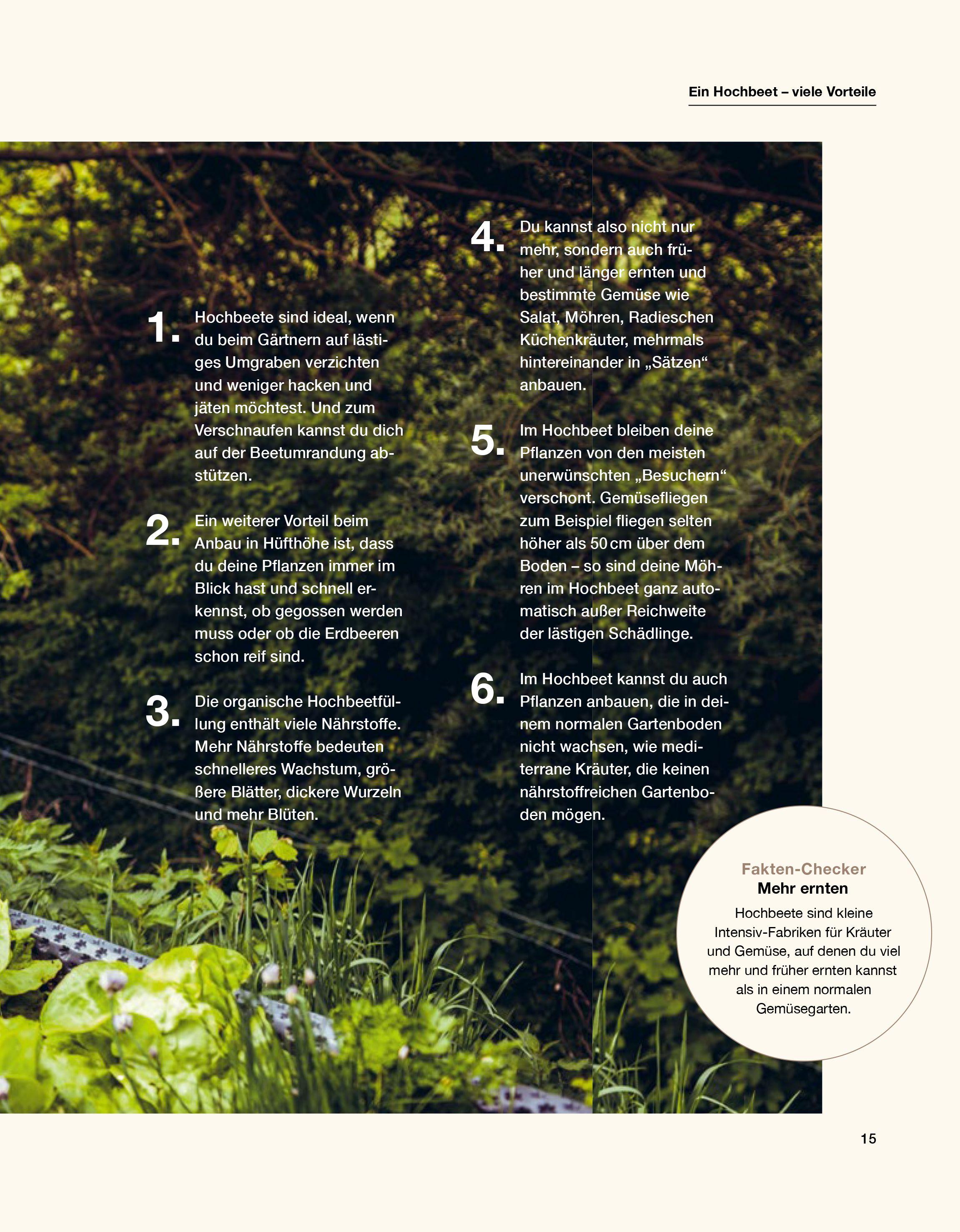 Beispielinhalt (Bild) Hochbeete & Kräuterspiralen