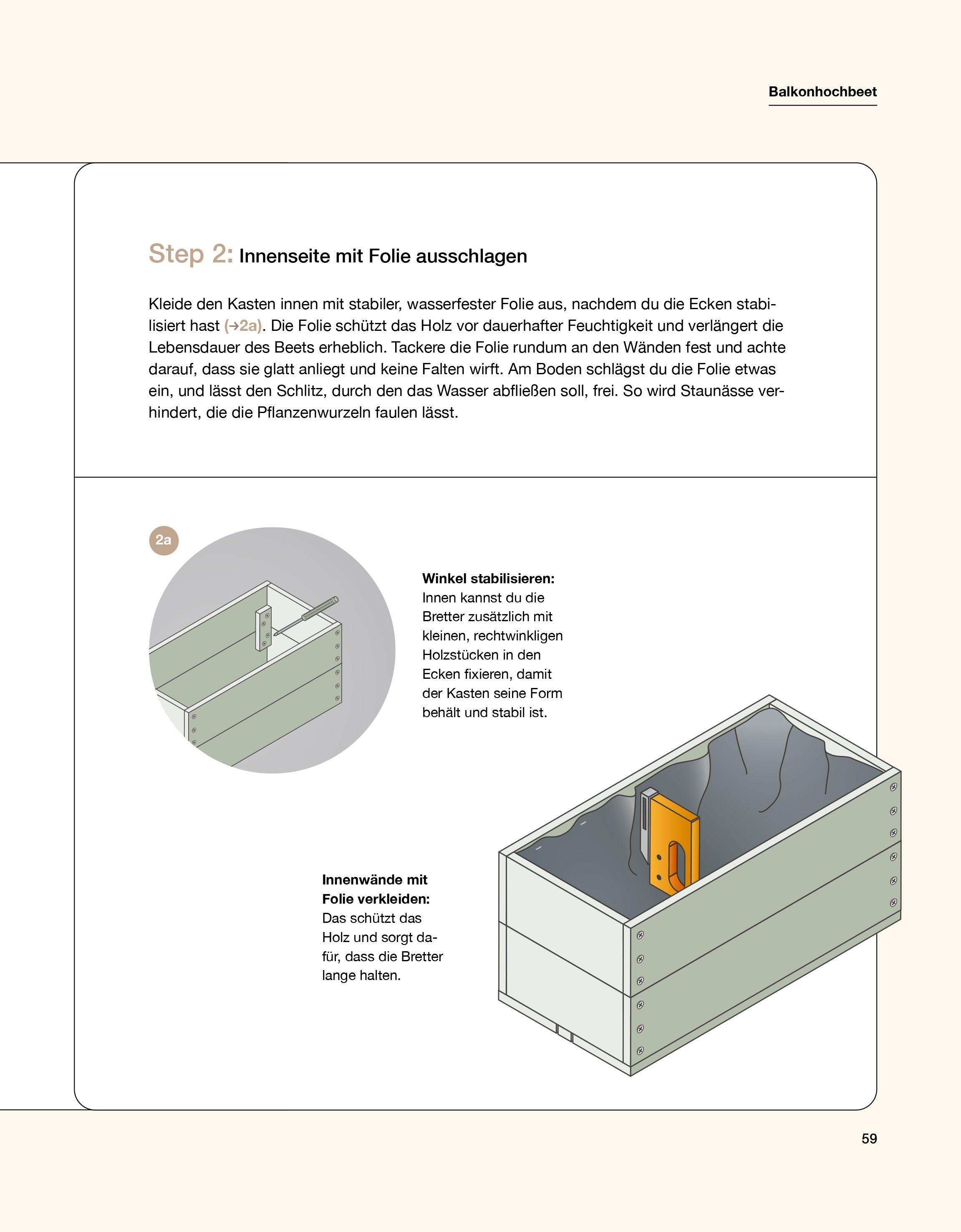 Beispielinhalt (Bild) Hochbeete & Kräuterspiralen