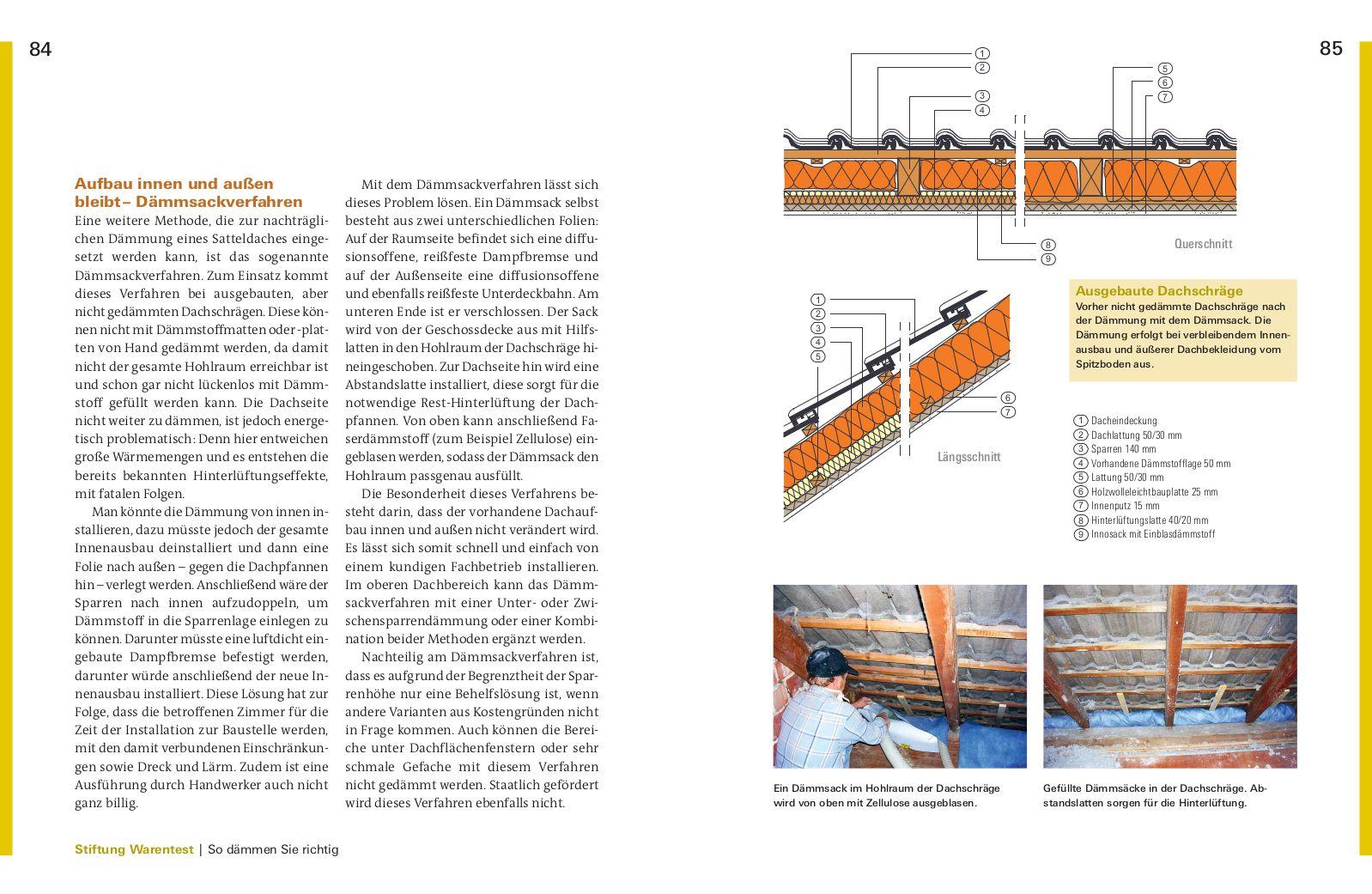 Beispielinhalt (Bild) Richtig dämmen