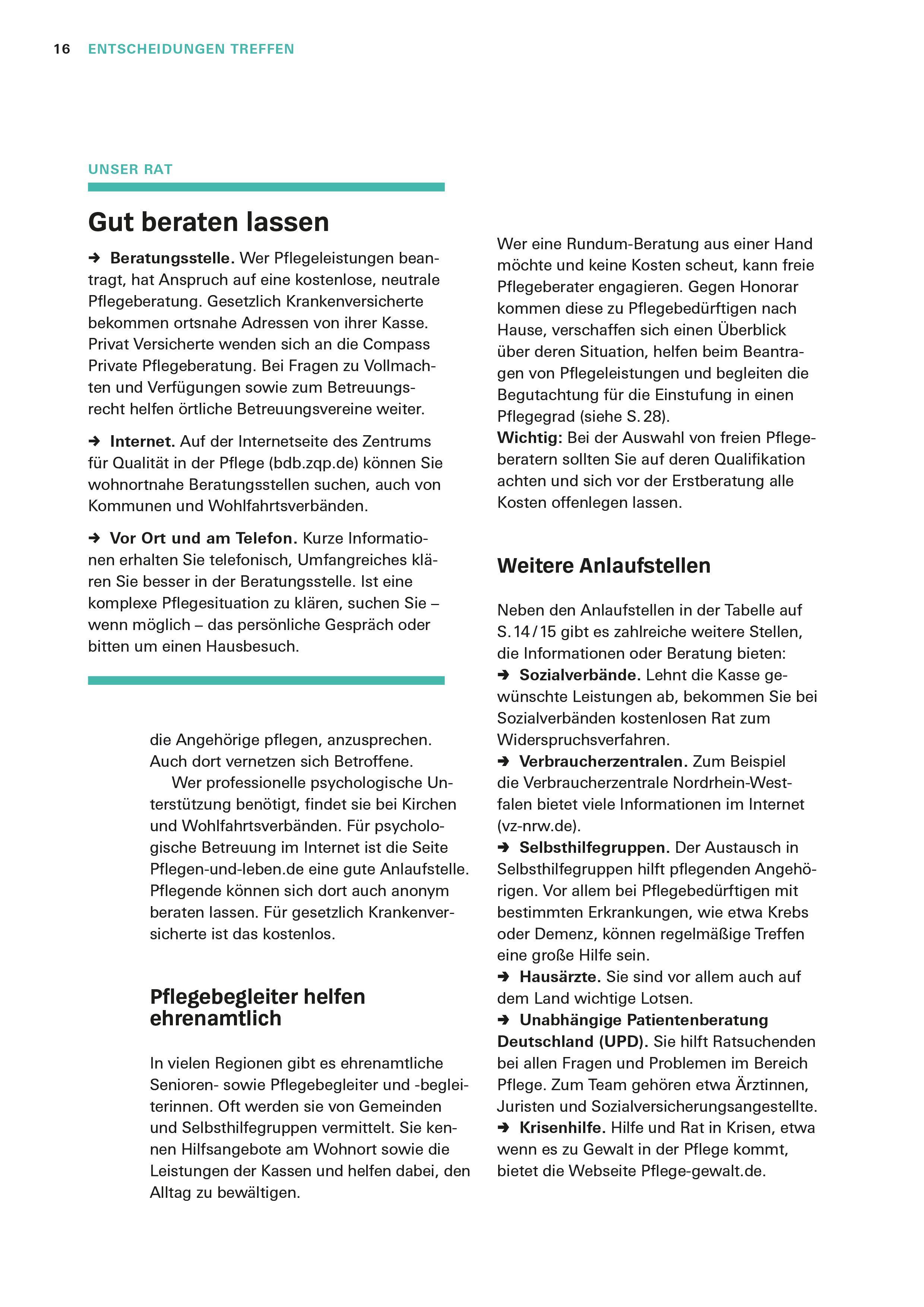 Beispielinhalt (Bild) Das Pflege-Set