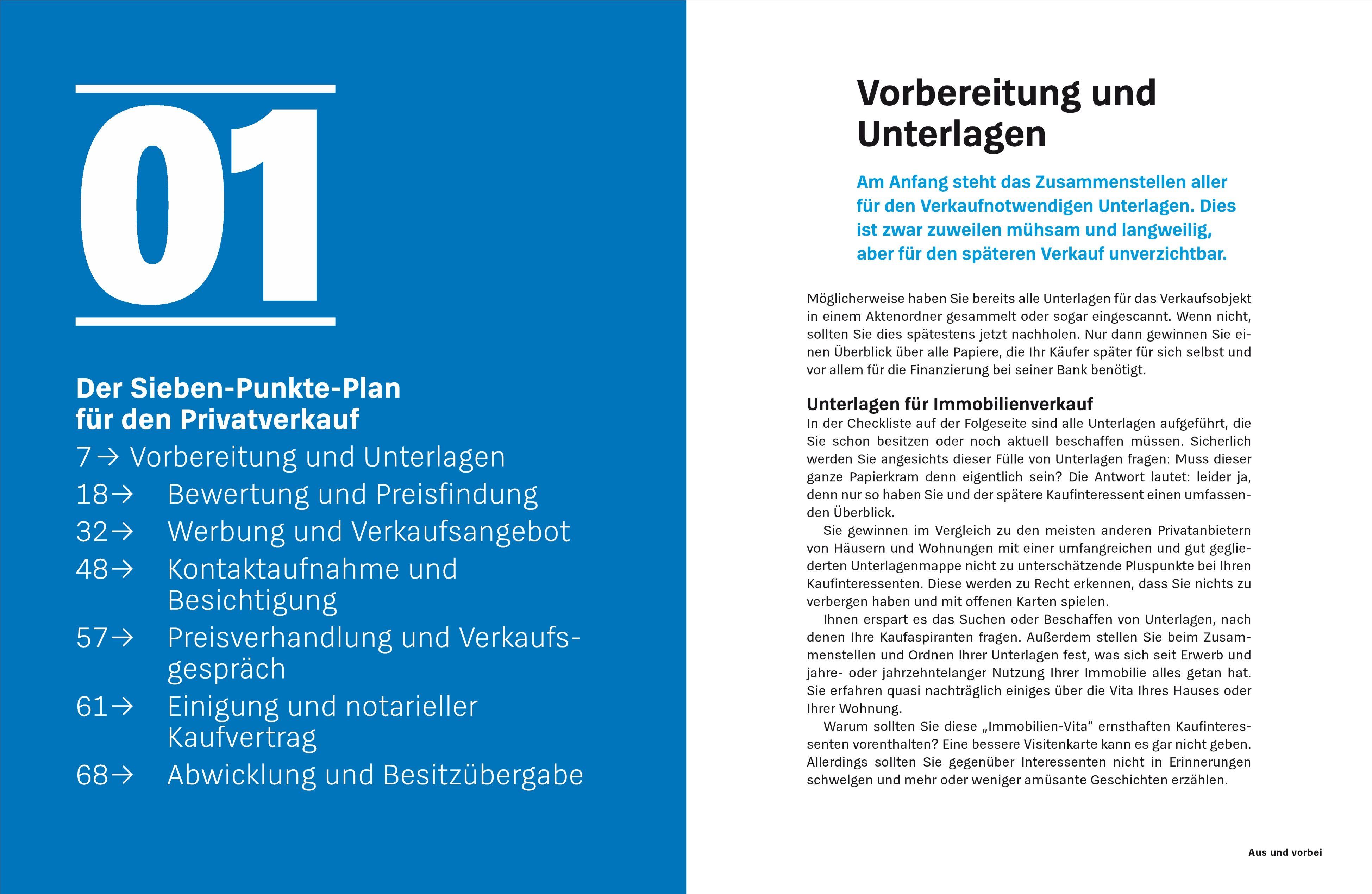 Beispielinhalt (Bild) Meine Immobilie erfolgreich verkaufen