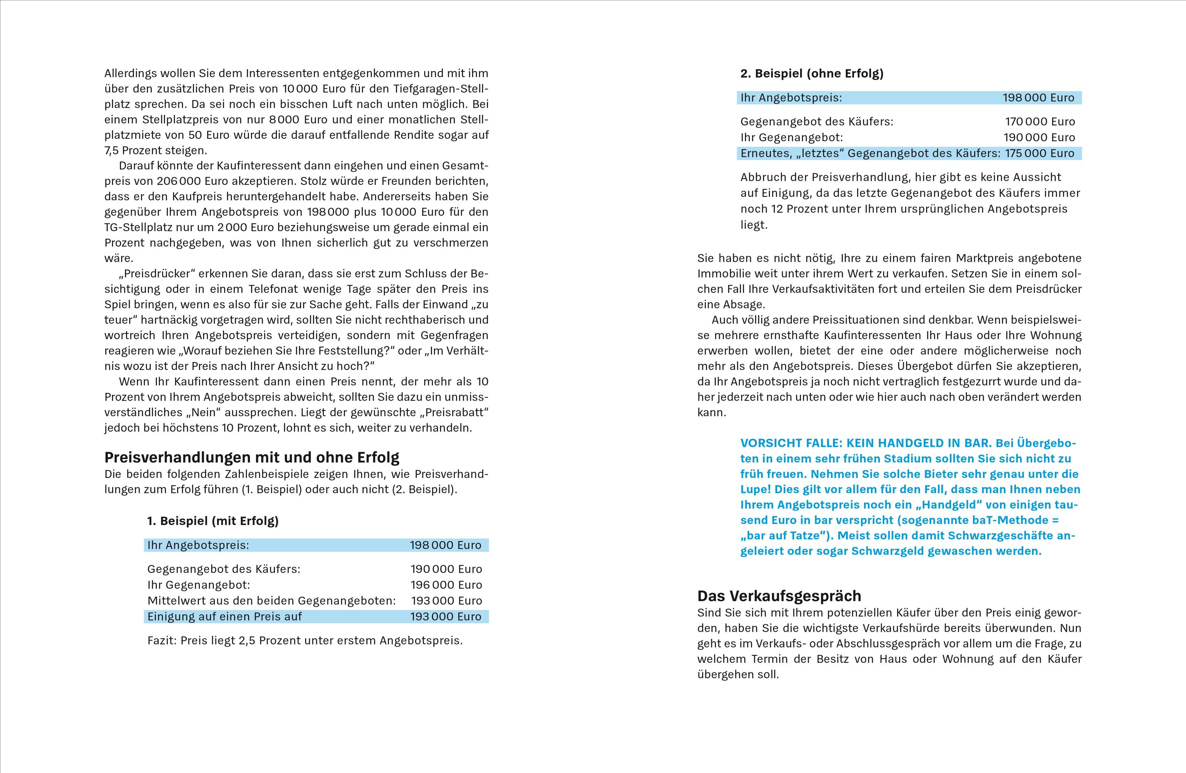 Beispielinhalt (Bild) Meine Immobilie erfolgreich verkaufen