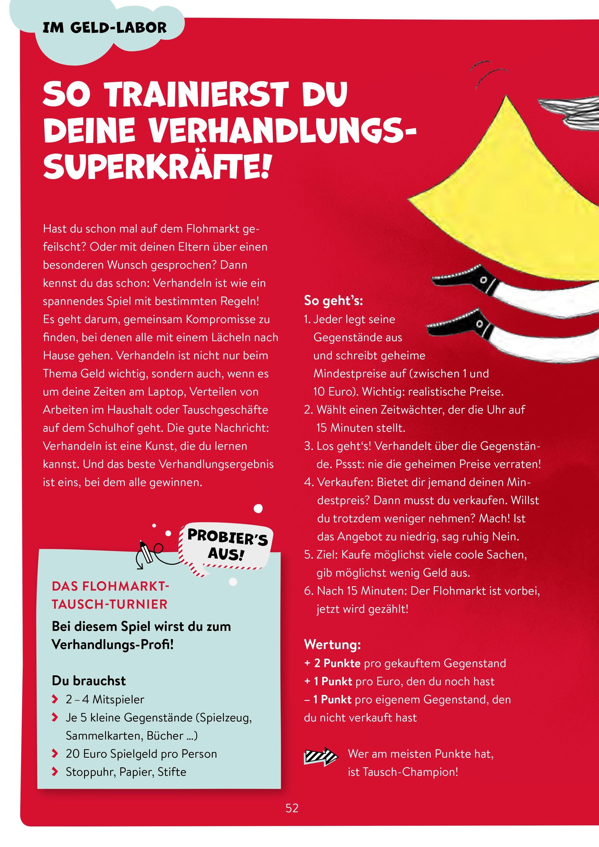 Beispielinhalt (Bild) Von Geld, Gold und Guppys