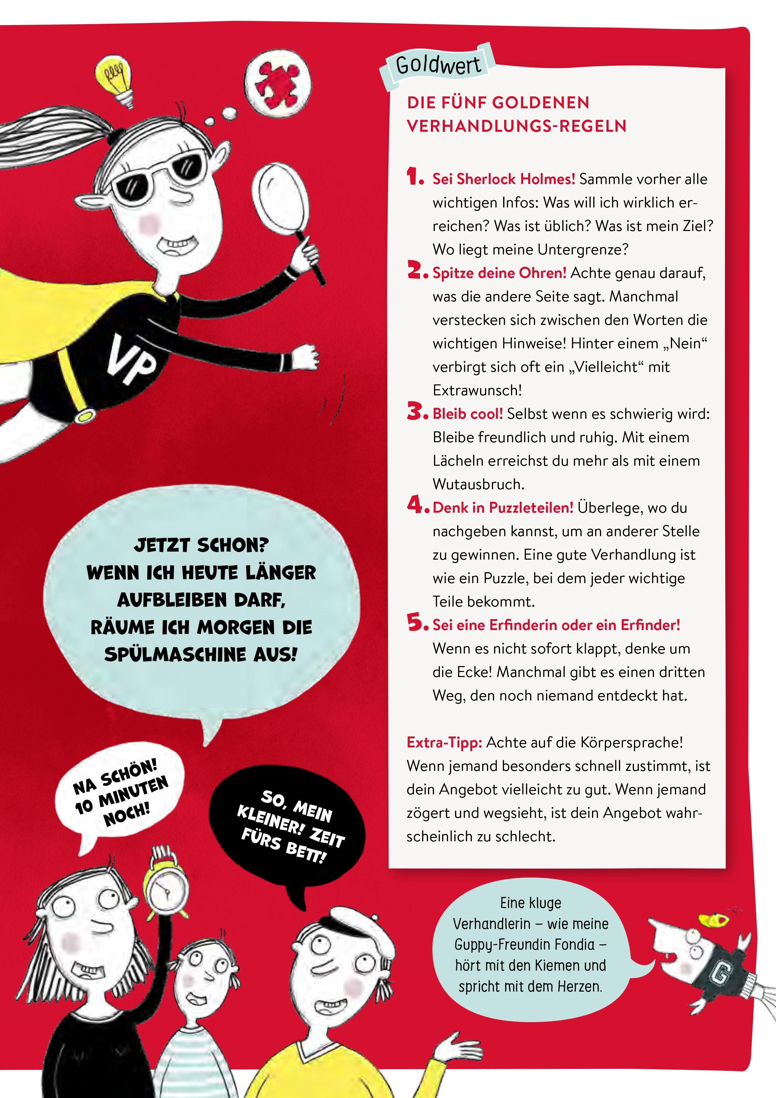 Beispielinhalt (Bild) Von Geld, Gold und Guppys