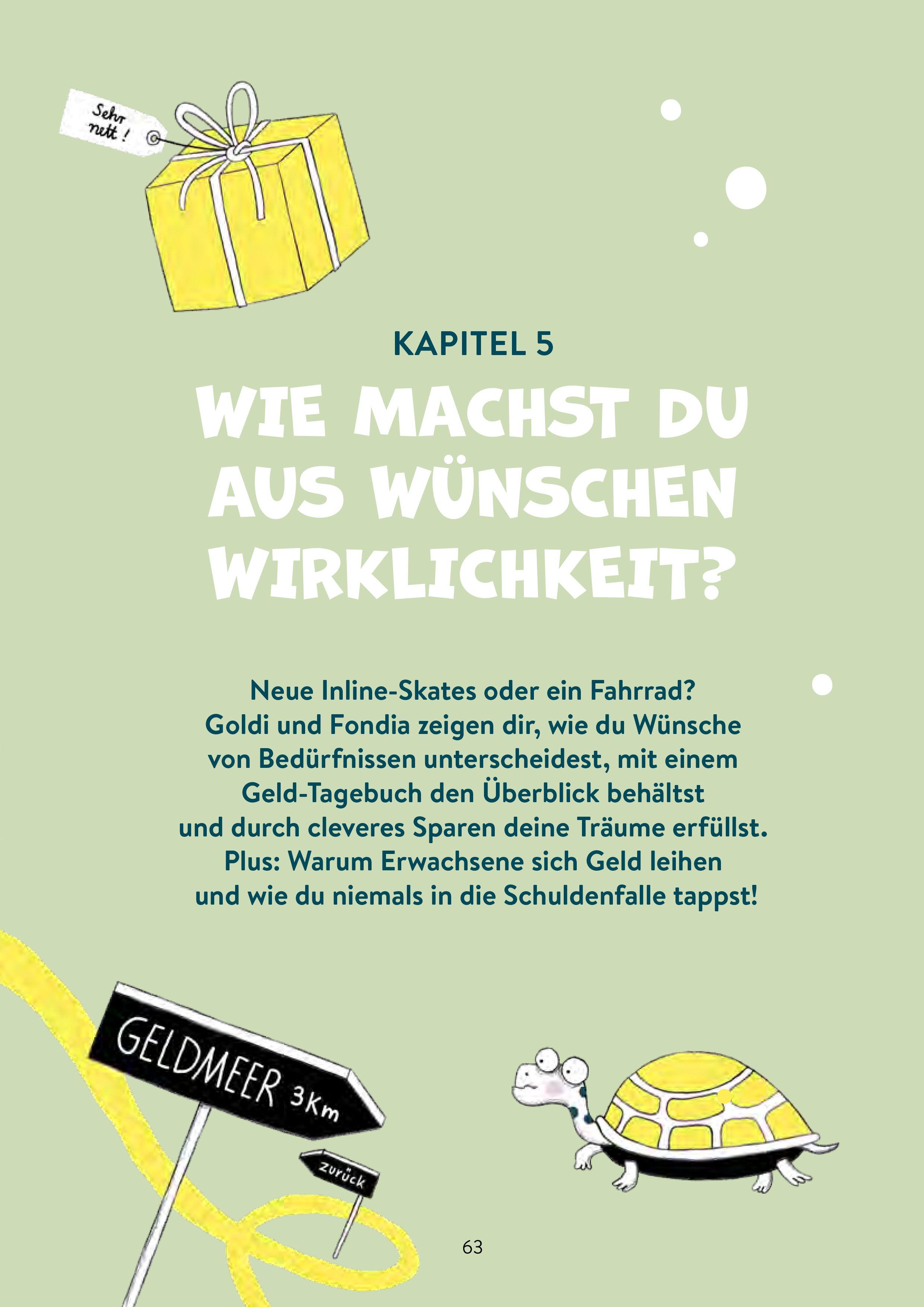 Beispielinhalt (Bild) Von Geld, Gold und Guppys