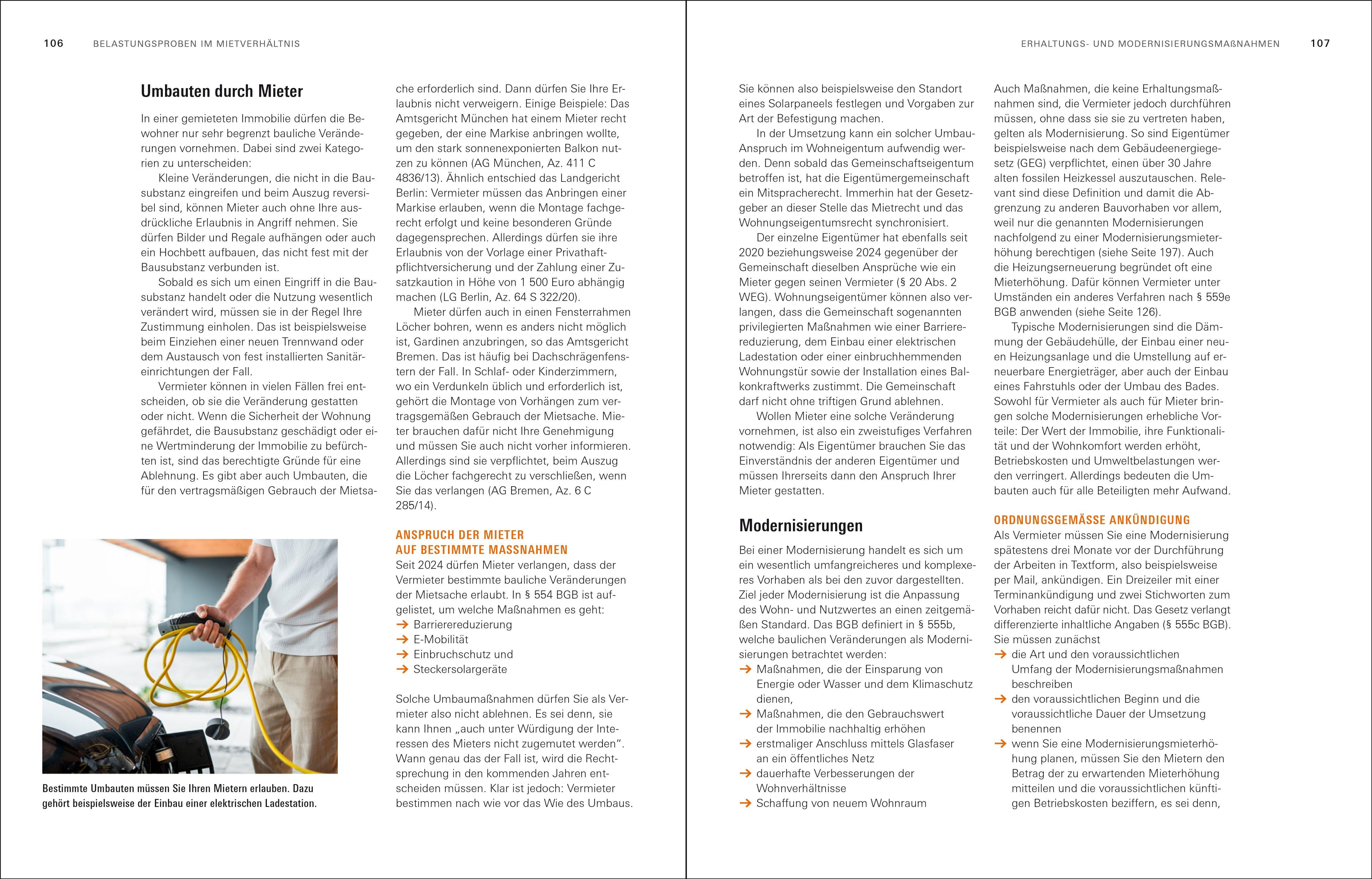 Beispielinhalt (Bild) Das Vermieter-Handbuch