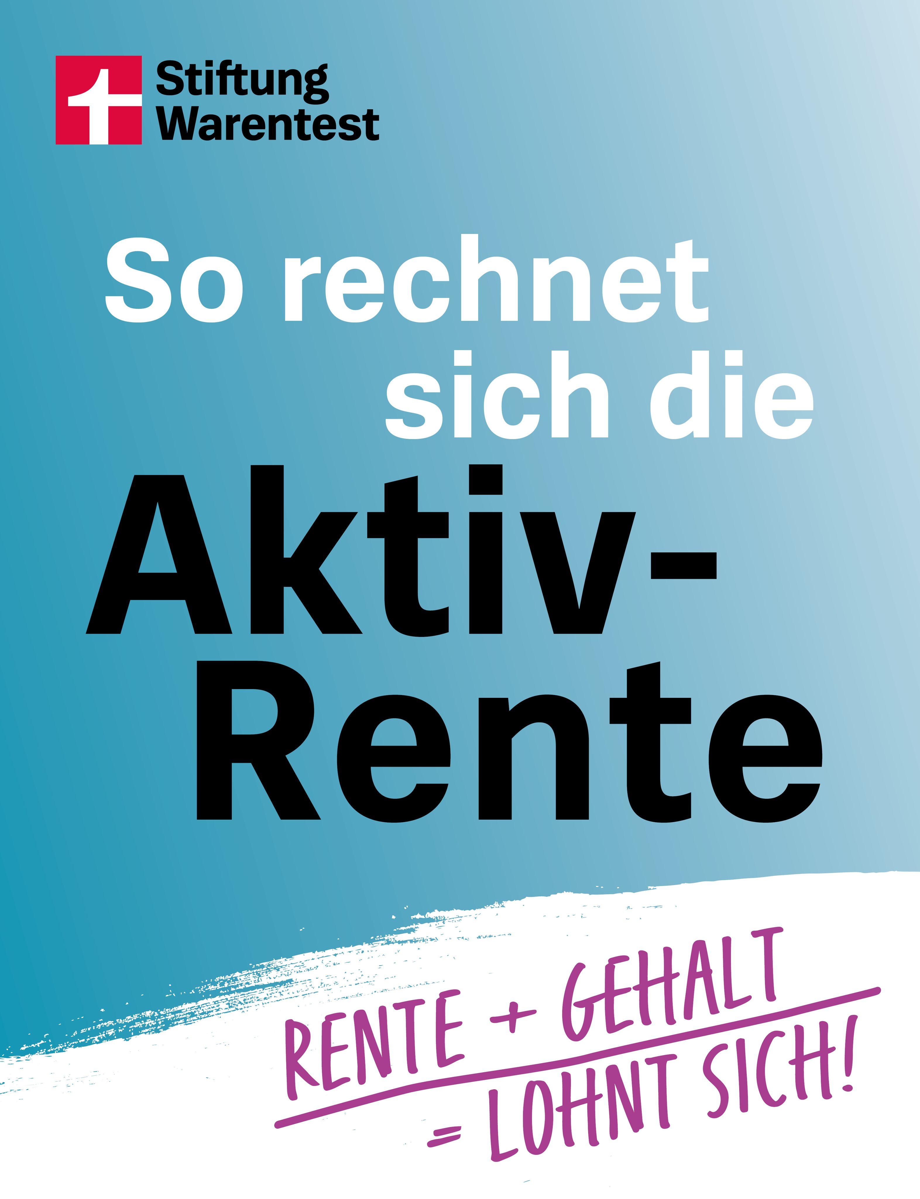 Vorderes Coverbild So rechnet sich die Aktivrente