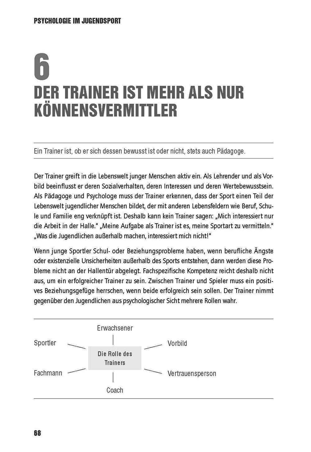 Beispielinhalt (Bild) Psychologie im Jugendsport