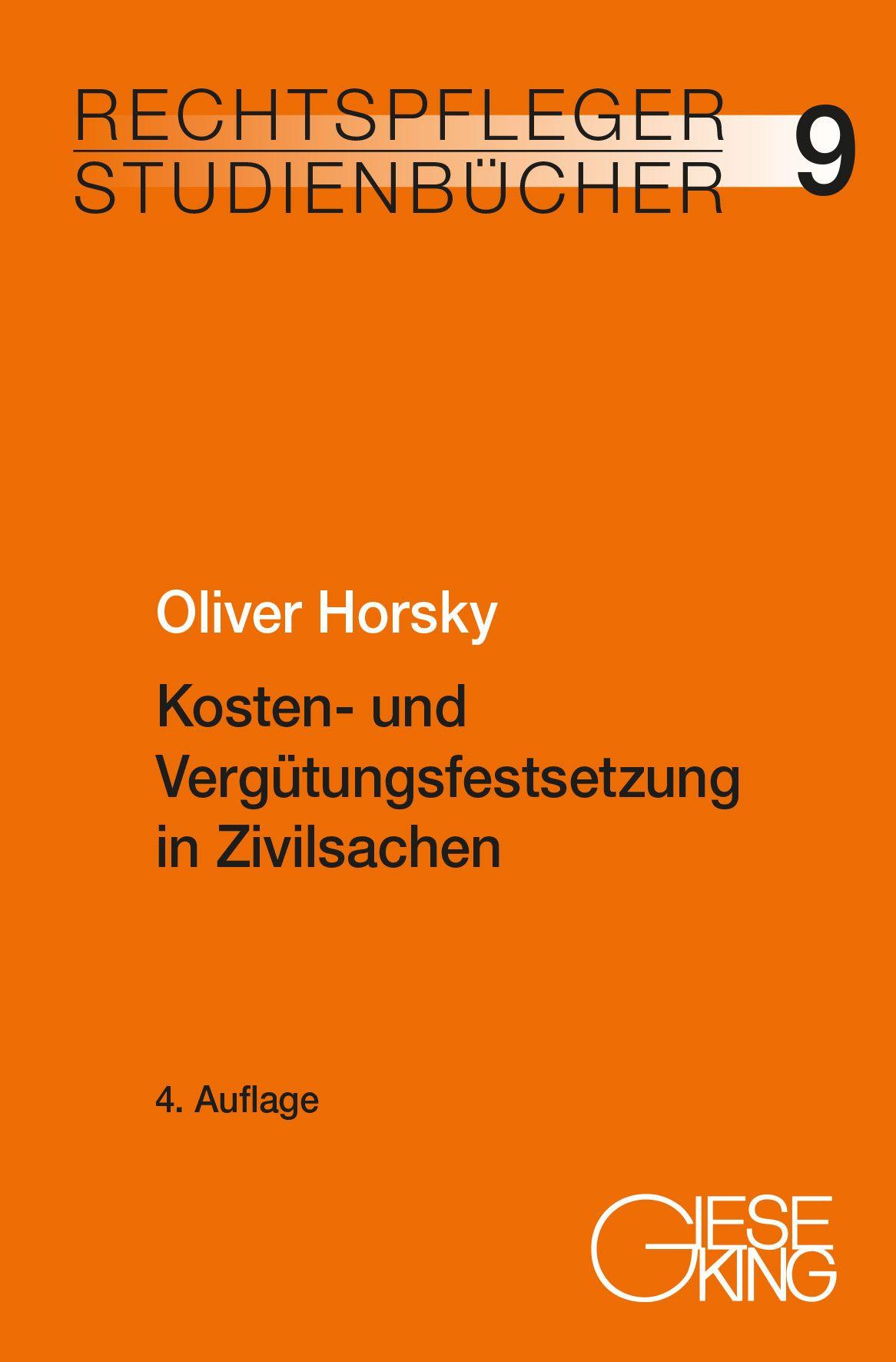 Vorderes Coverbild Kosten- und Vergütungsfestsetzung in Zivilsachen