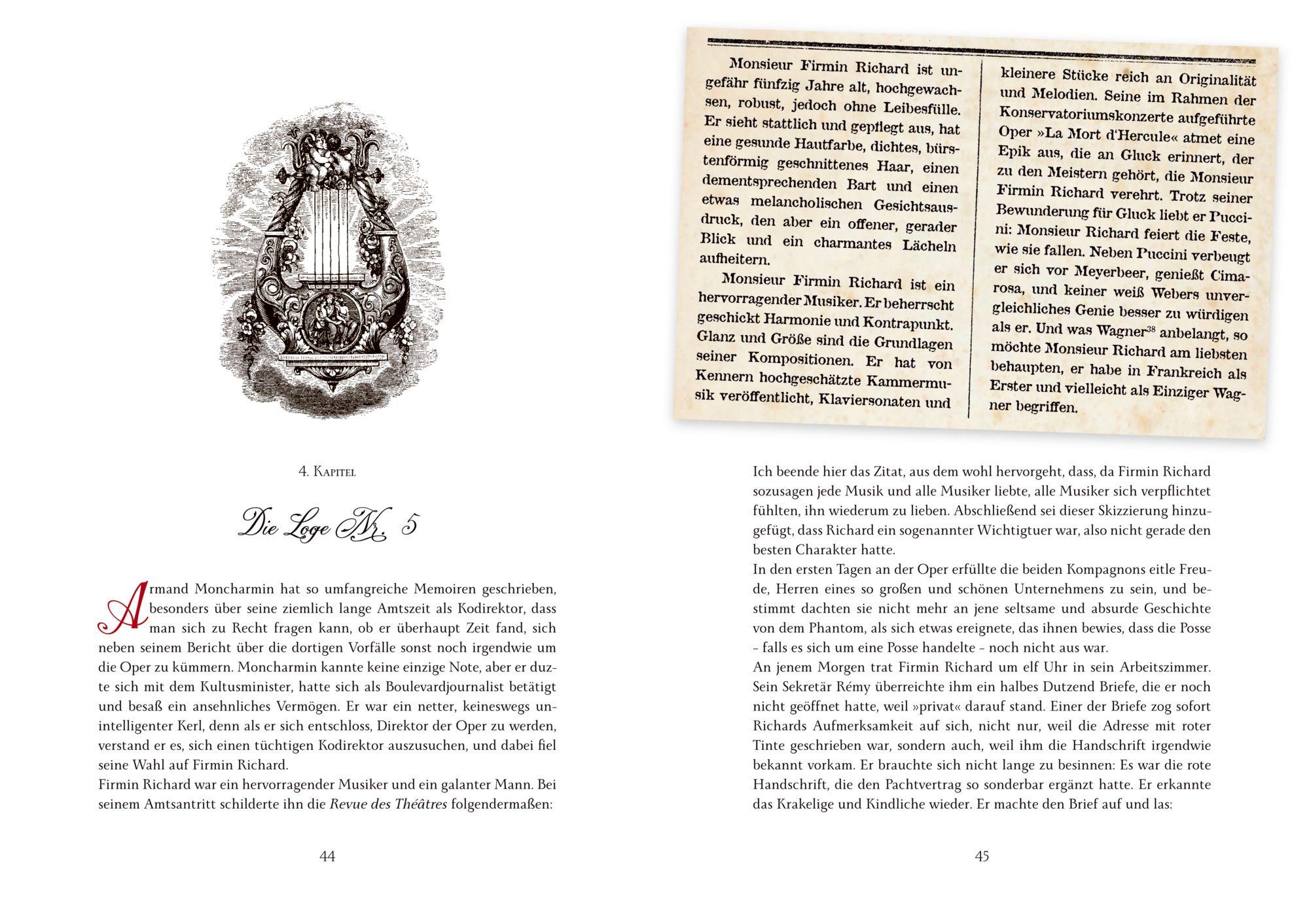 Beispielinhalt (Bild) Das Phantom der Oper