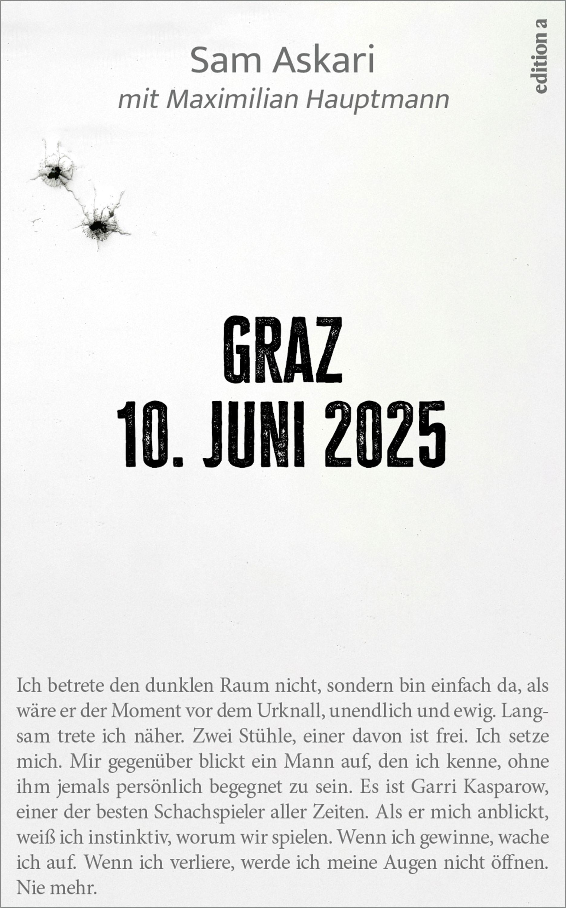 Vorderes Coverbild Graz, 10. Juni 2025