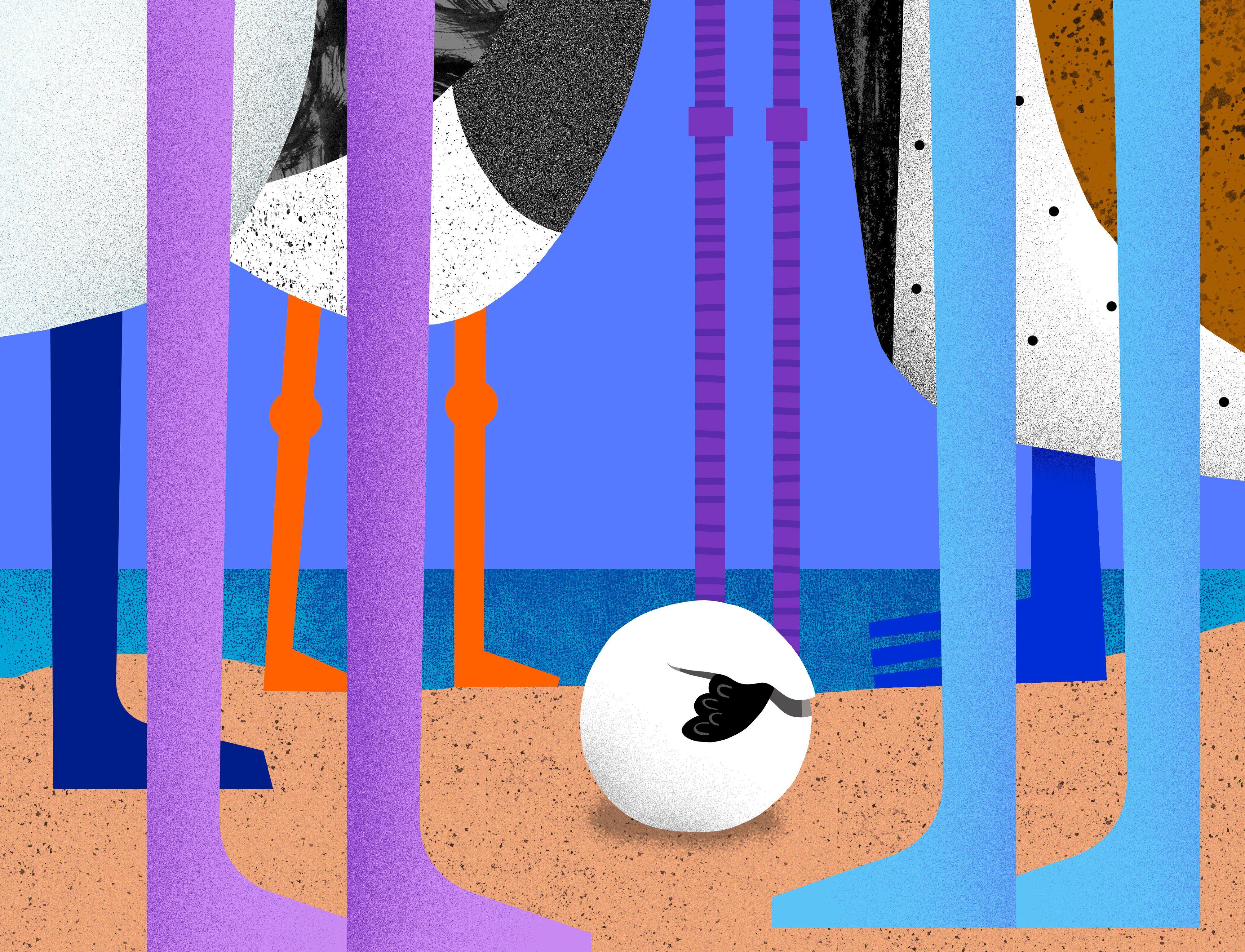 Beispielinhalt (Bild) Auwei! Ein Ei!