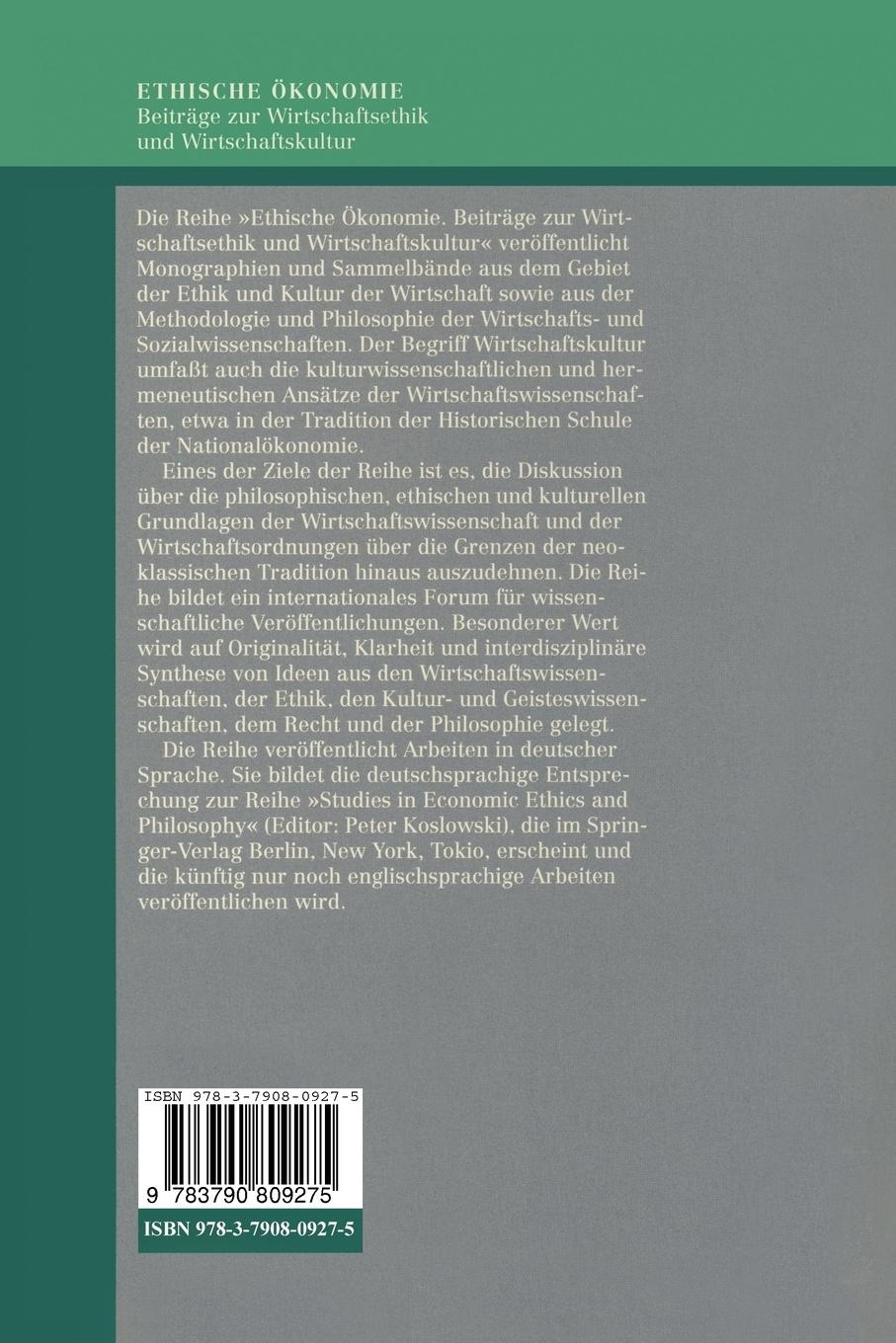 Rückseitencover Leben als Bedürfen