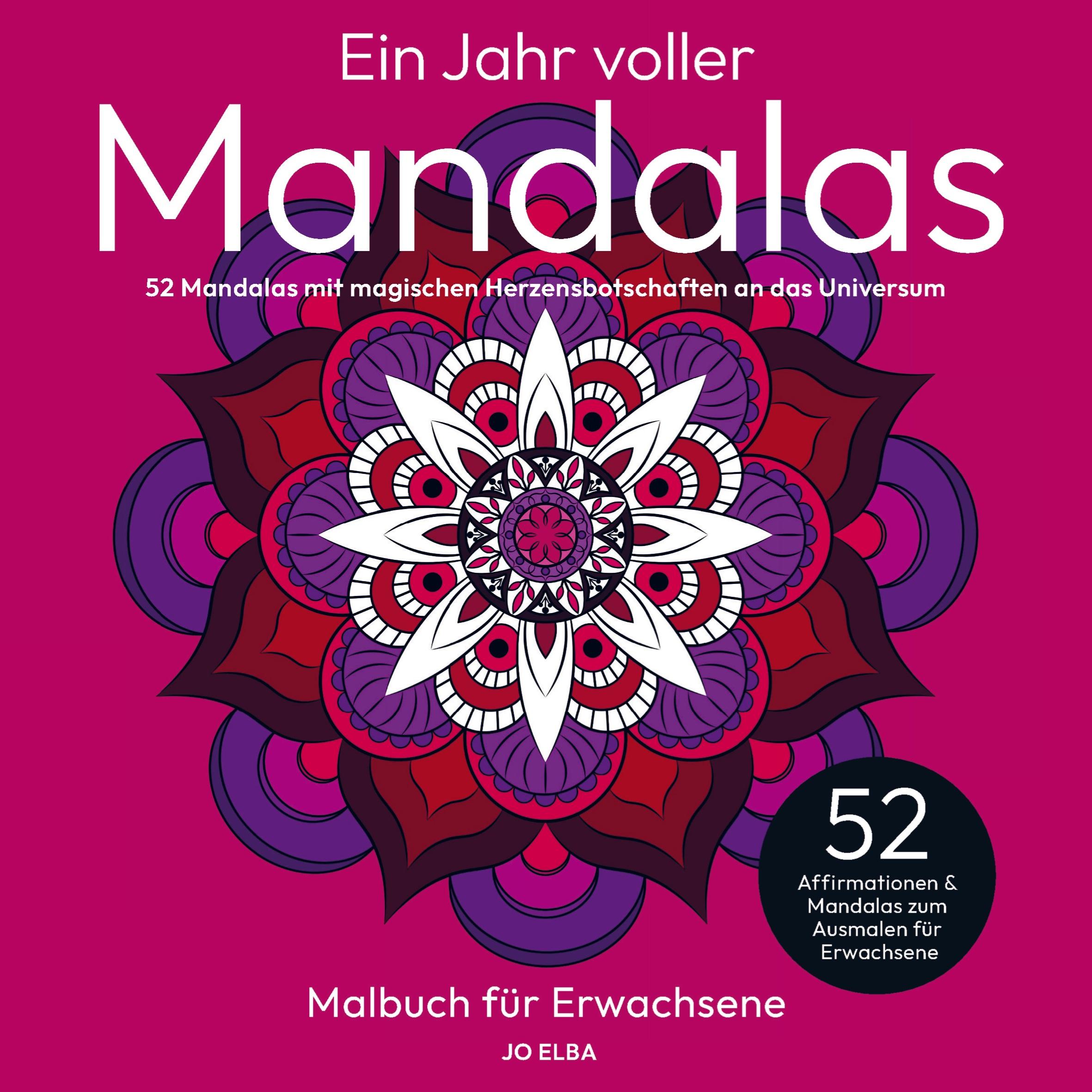 Vorderes Coverbild Ein Jahr voller Mandalas